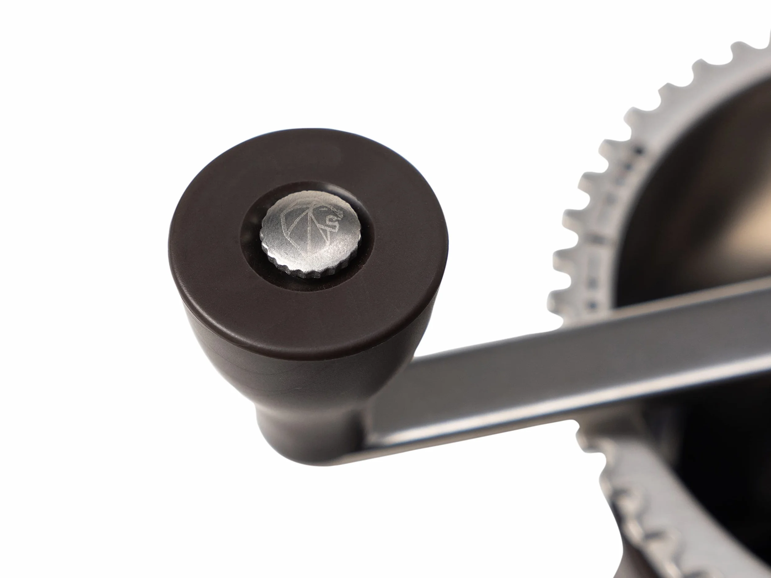 Peugeot Kronos Moulin à café manuel, Mouture réglable, Taille 19 cm, Matière : Inox/PBT, 35853, Noir