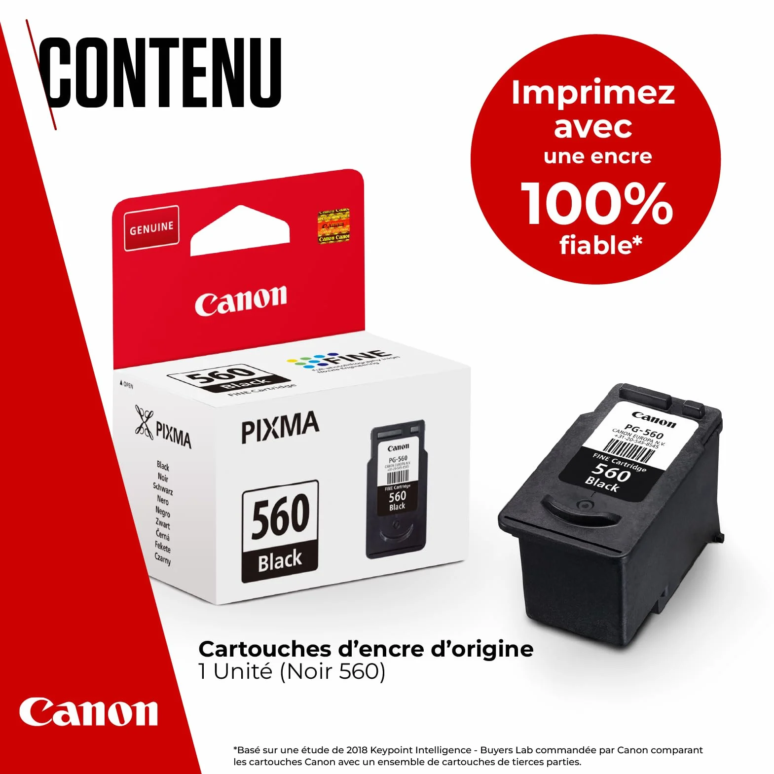 Canon PG-560 Cartouche Noire