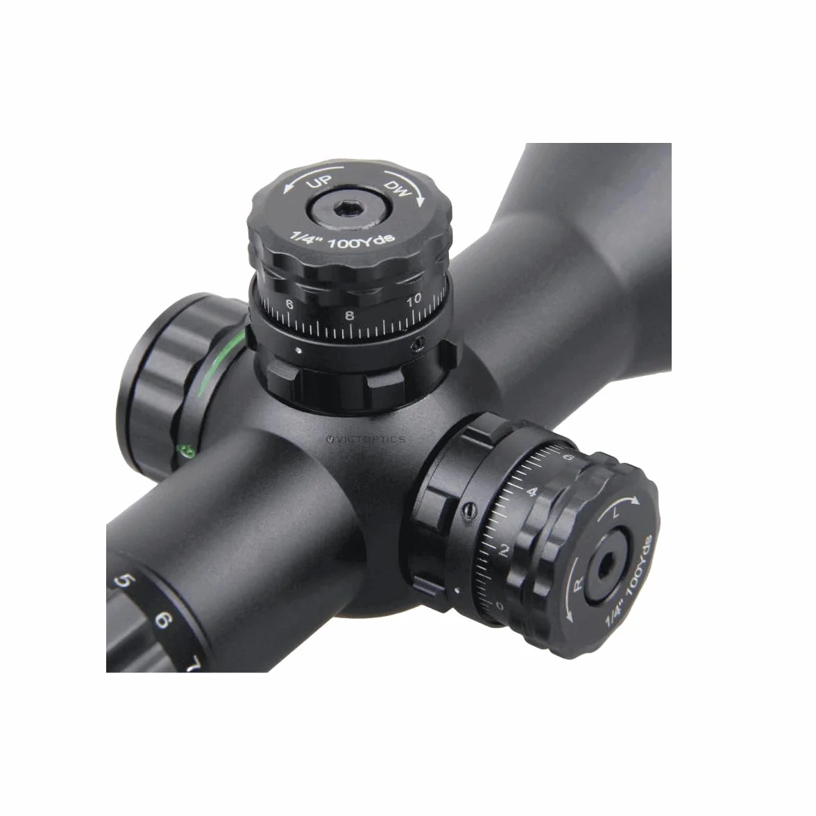 Vector VictOptics Cerato C3 Ultra Compact 3-9x32 SFP Mildot AO Gogle celownicze + darmowe pierścienie do okularów Weaver