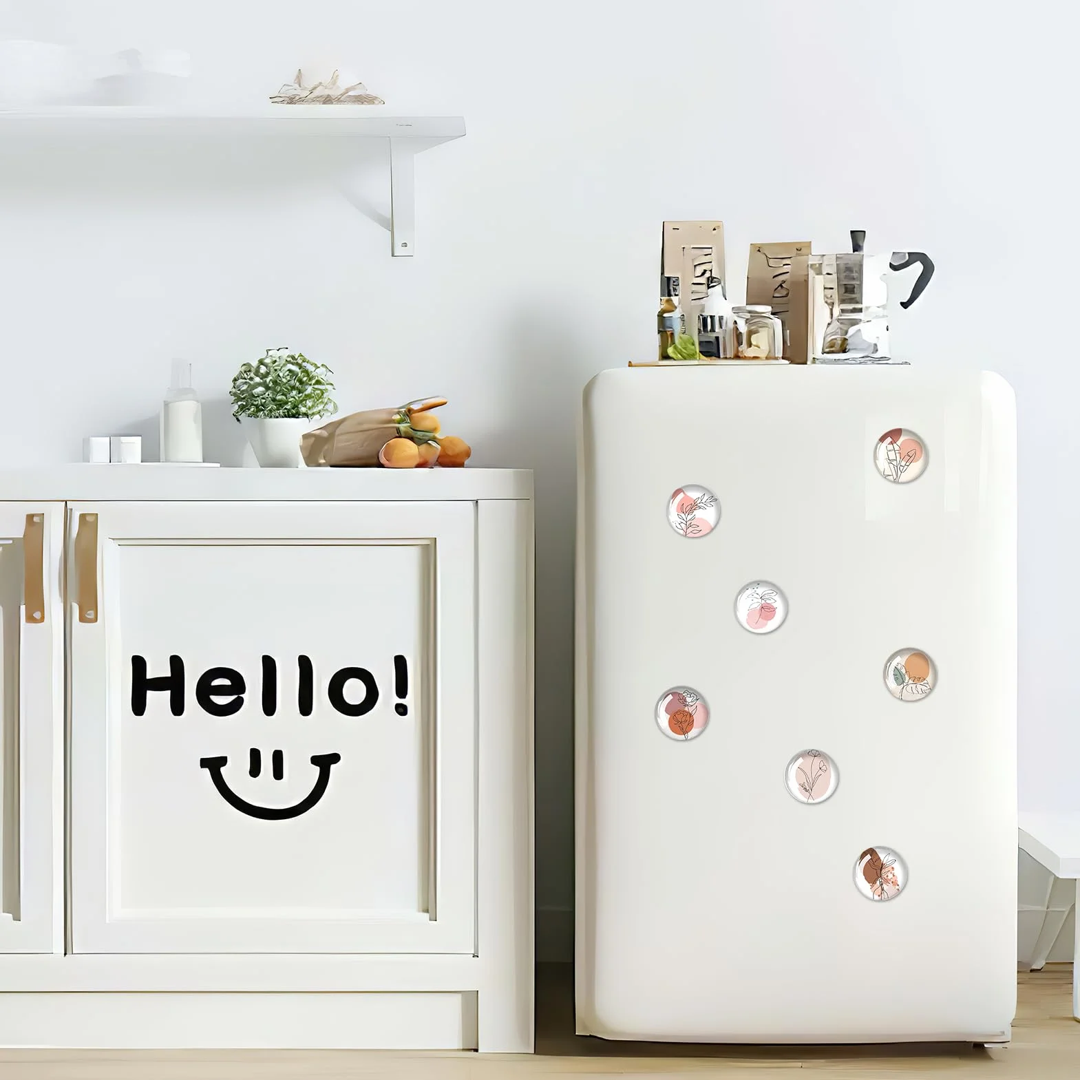 Aimants Décoratifs Cristal, Aimants Roses, Fleur Magnet Frigo, Tableau Magnétique