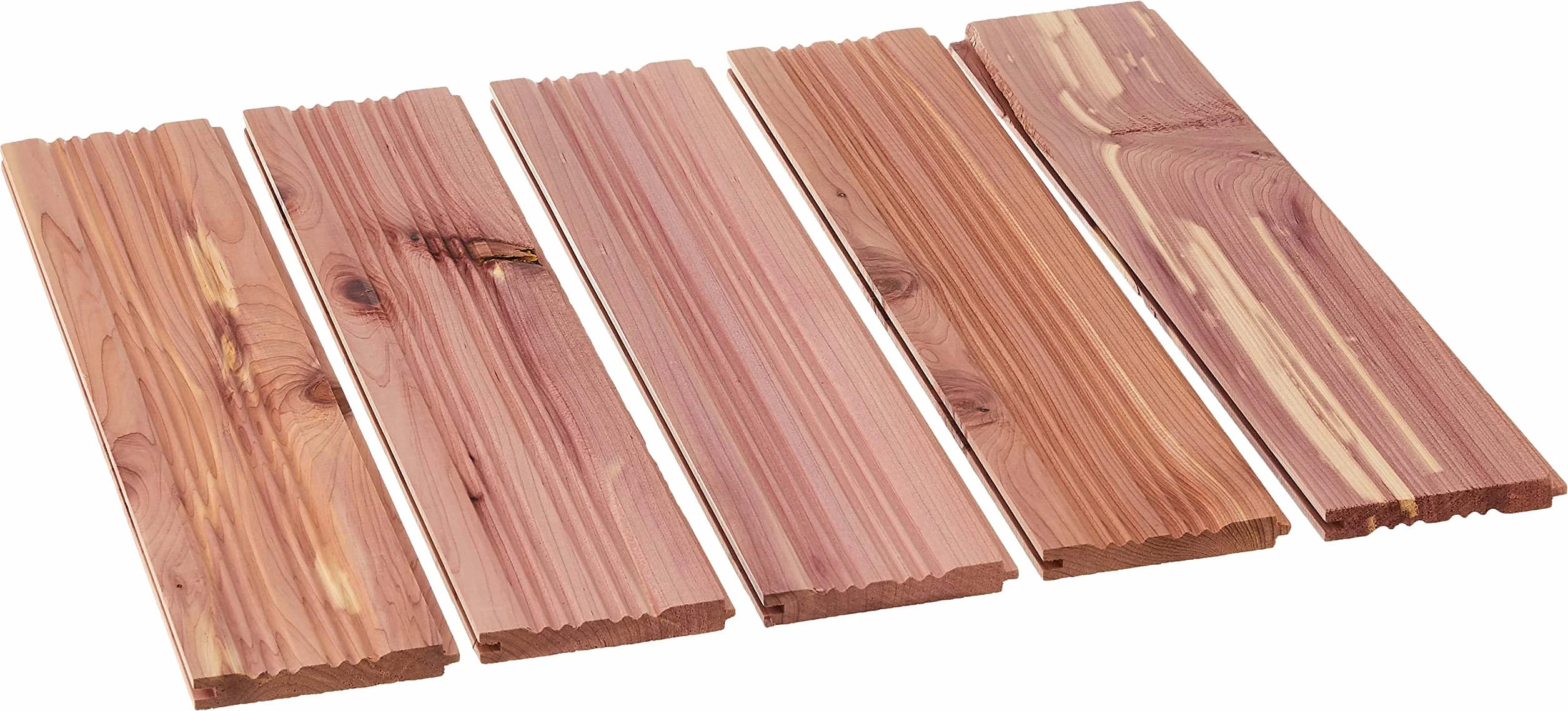 CedarFresh Cedar Plank Drawer Liner 3.5" x 13.375" x 0.375" Set of 5