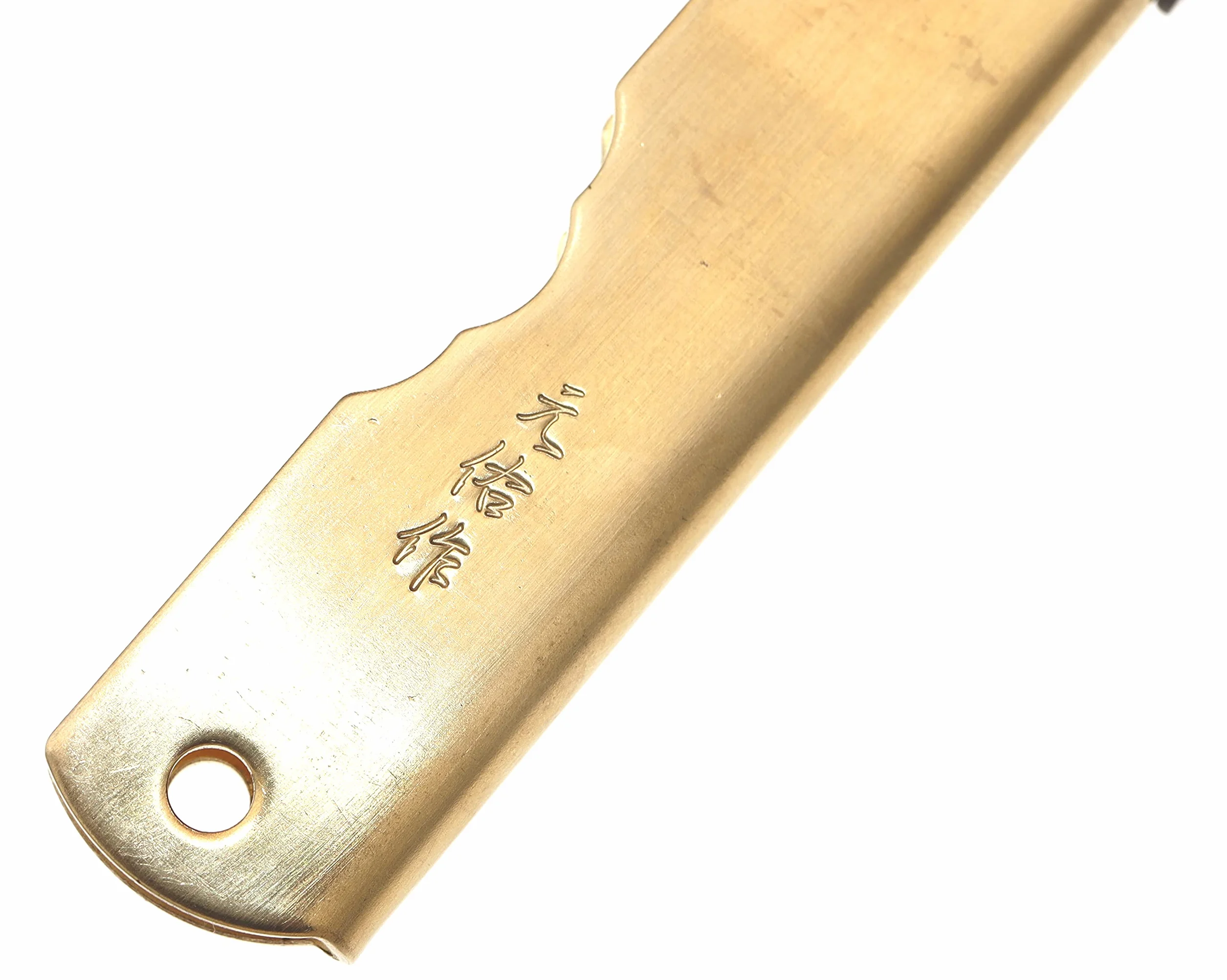 HIGO NO KAMI Couteau de Poche Pliant Artisanal Japonais Tokubetsu Tedukuri Fait Main au Japon par Nagao Kanekoma