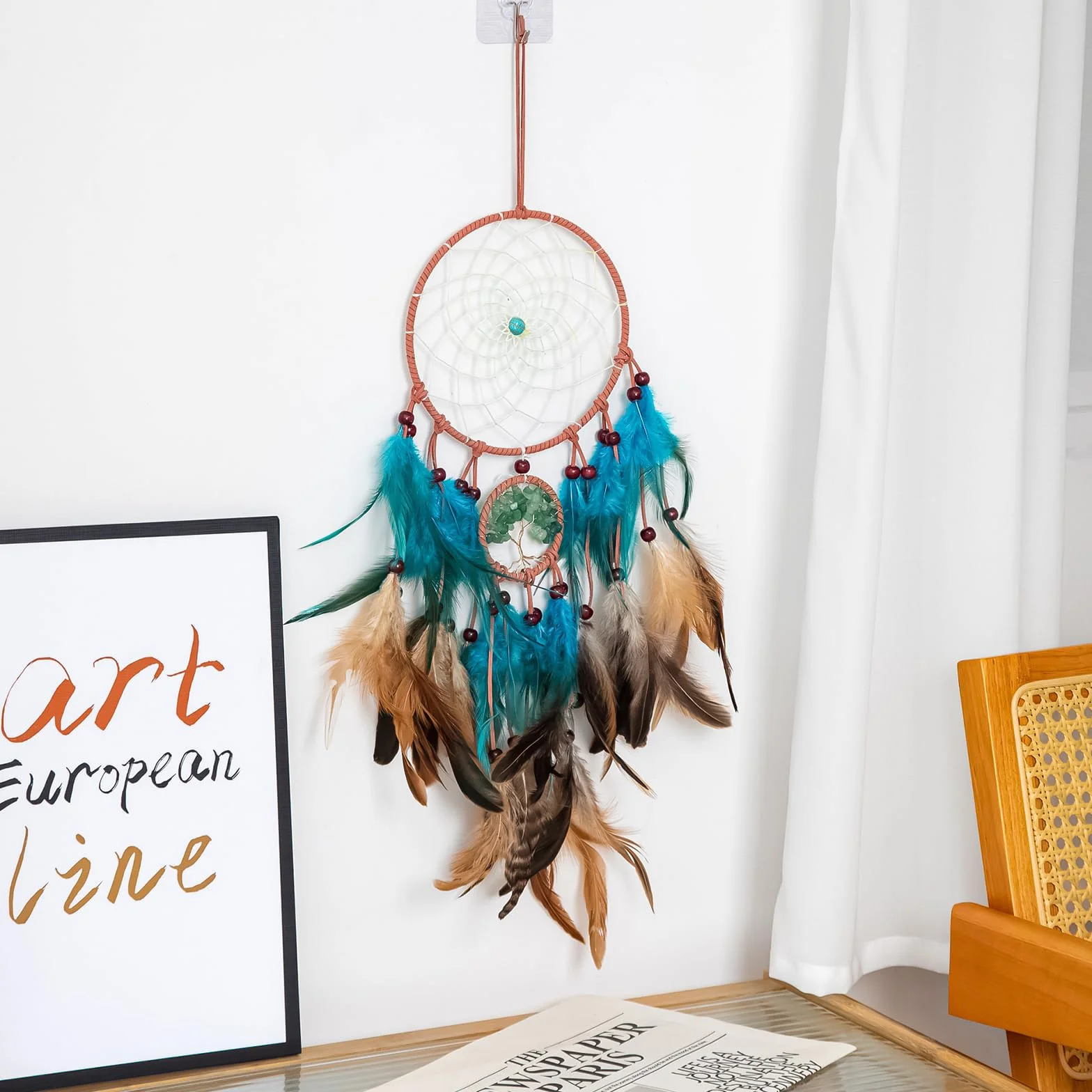 Attrape Rêve Géant Kit Fabrication Faire Soi-Même Décoration Chambre Enfant Adulte
