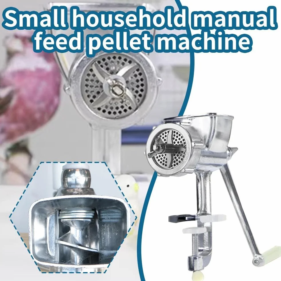 Machine manuelle à granulés pour animaux 1,5 mm à 8 mm pour chiens et chats