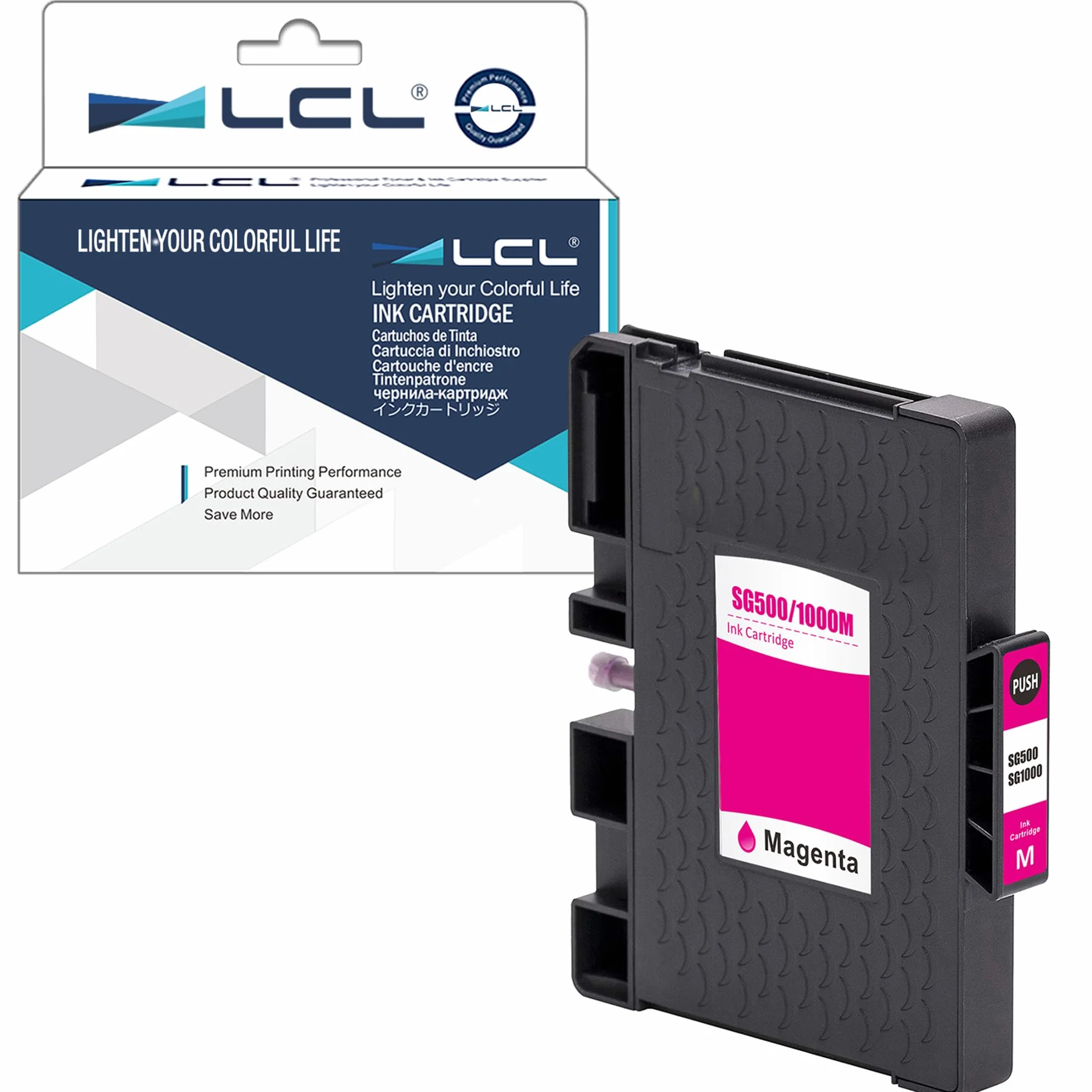 Cartouche d'encre Sublimation Compatible SG500 SG1000 PRINTAN Dink Haute Capacité Magenta 1-Pack