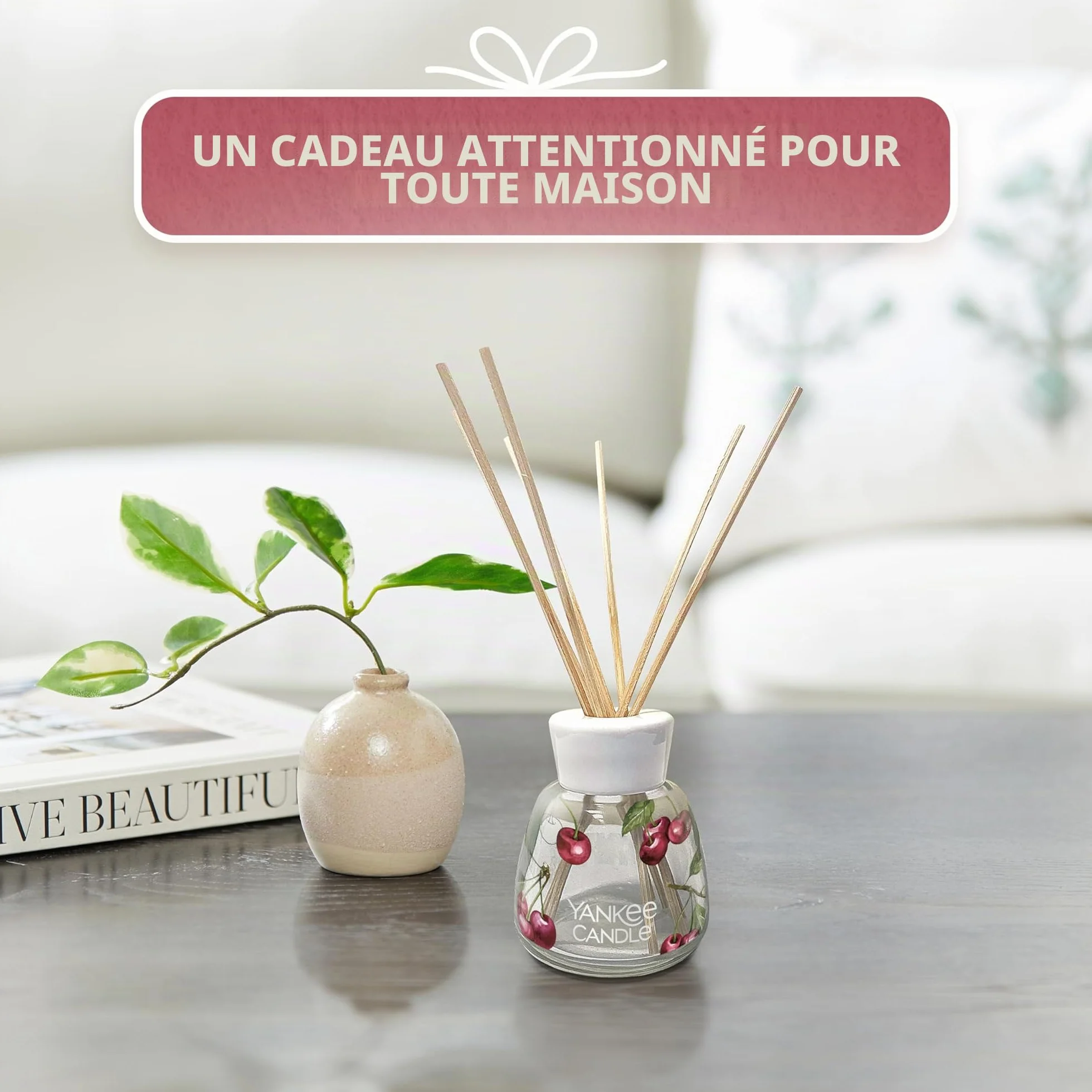 Yankee Candle Signature Recharge Brins Diffuseur Cerise Griotte 200 ML