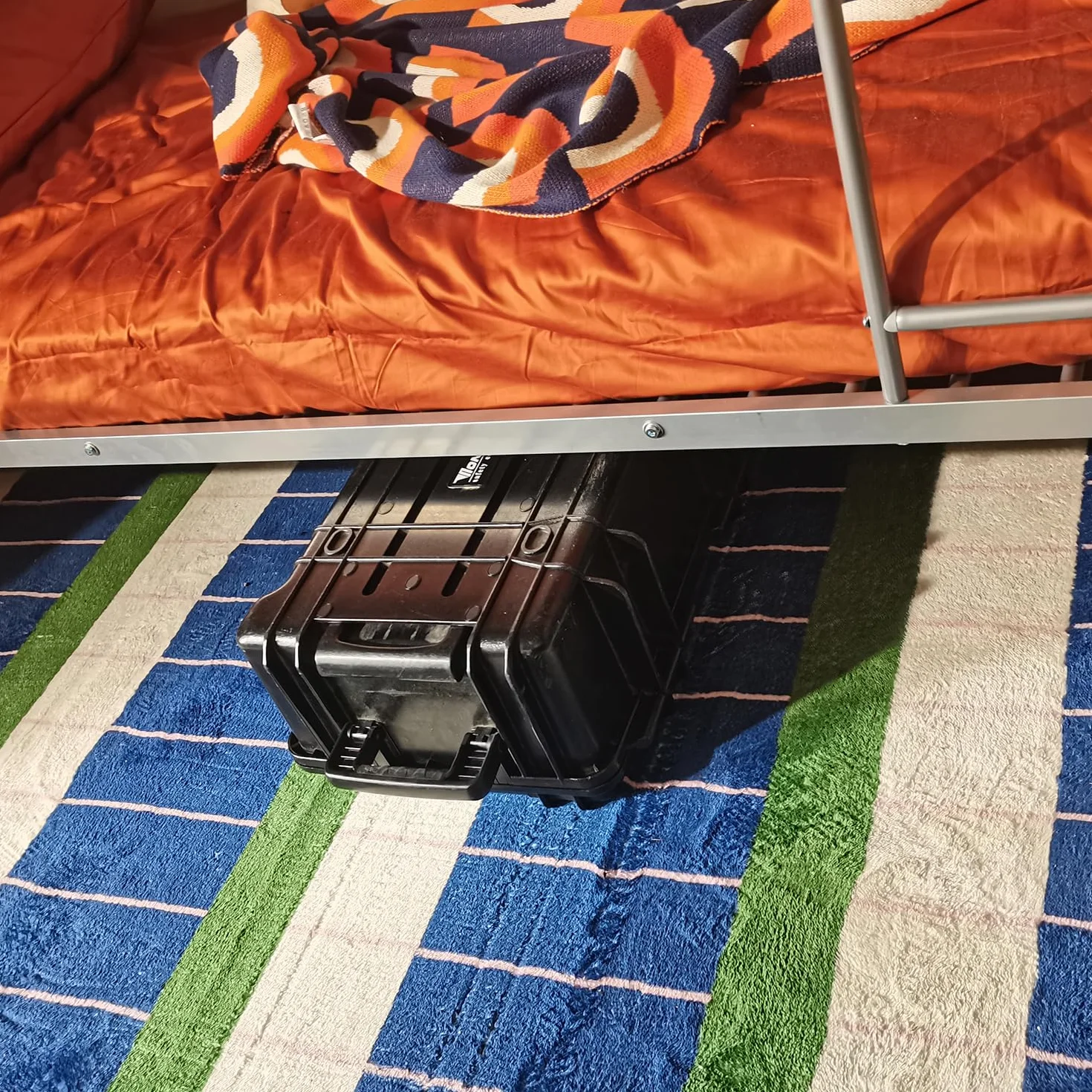Meuble Cosy Lit superposé 2 Personnes Cadre de Lits 90x190cm en métal pour Enfant Chambre à Coucher Maison, Gris