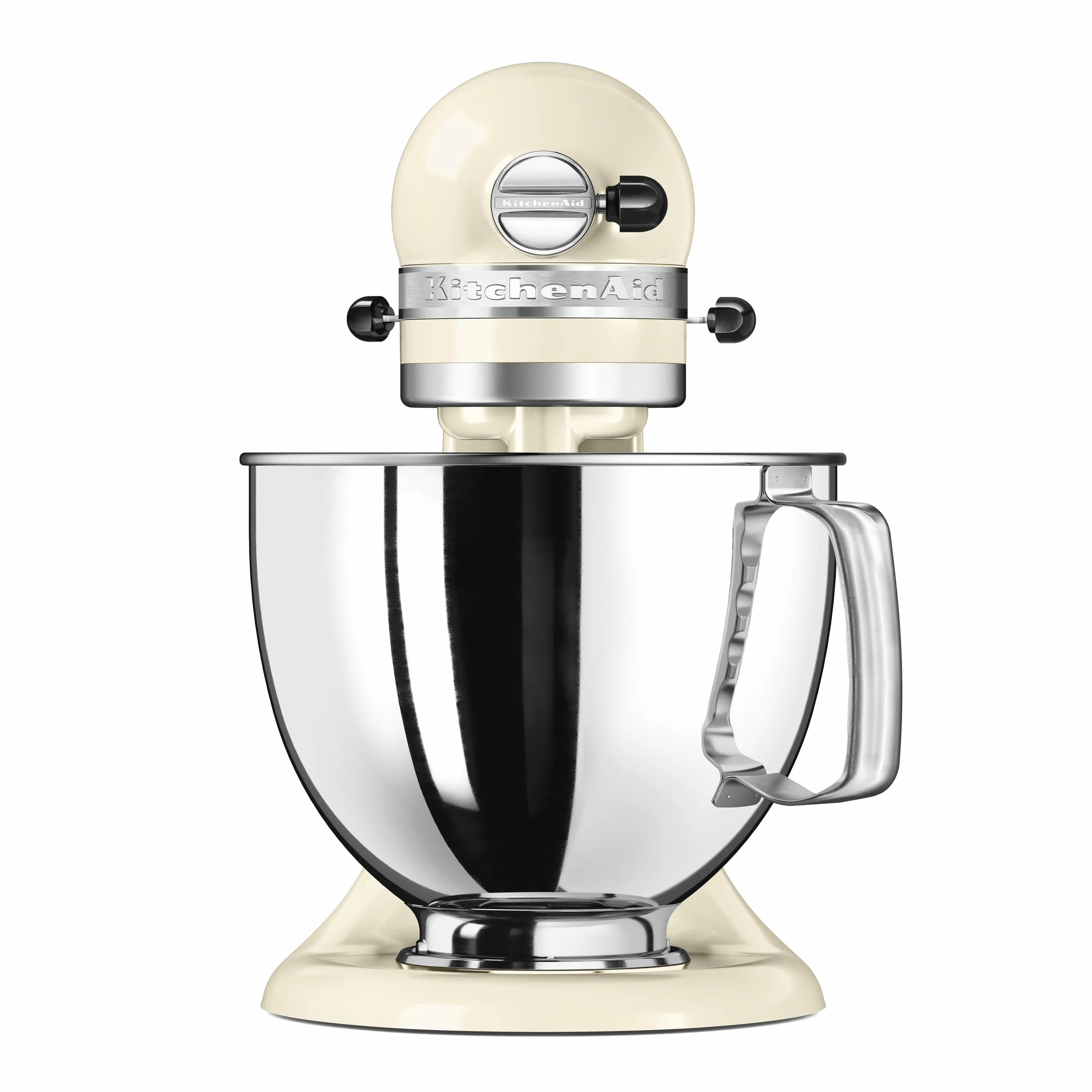 KitchenAid Robot Pâtissier - Artisan - Robot cuisine multifonctions à tête inclinable - Batteur avec 3 accessoires et Bol inox de 4,8 L - Crème