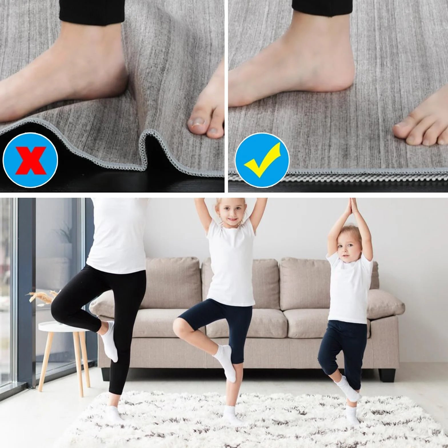 Tapis Antidérapant Découpable 150 x 200 CM Universal pour Voiture Coffre Maison