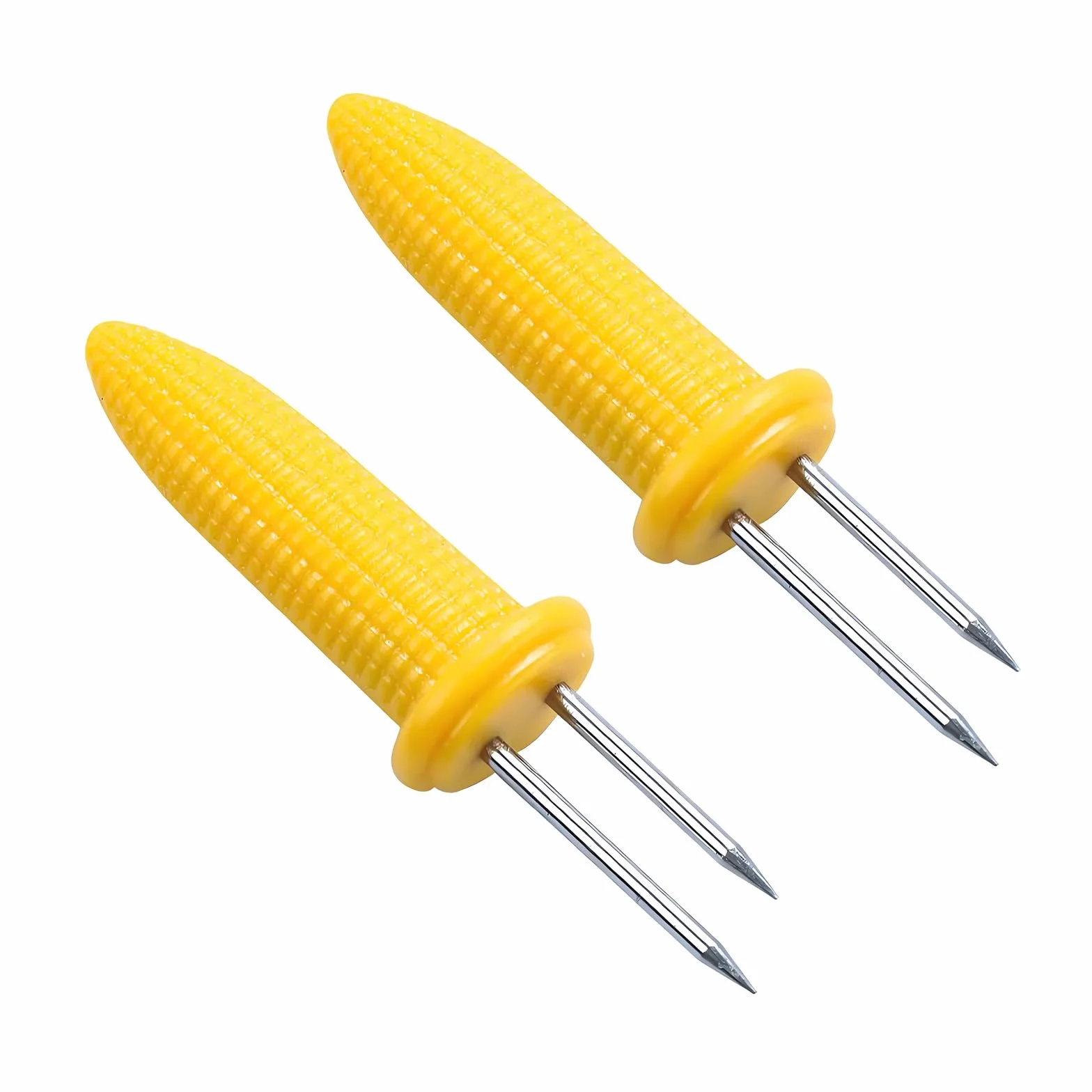 Porte-Épis de Maïs en Acier Inoxydable 20 Pièces – Brochettes pour Grillade avec Boîte de Rangement, Résistant à la Chaleur