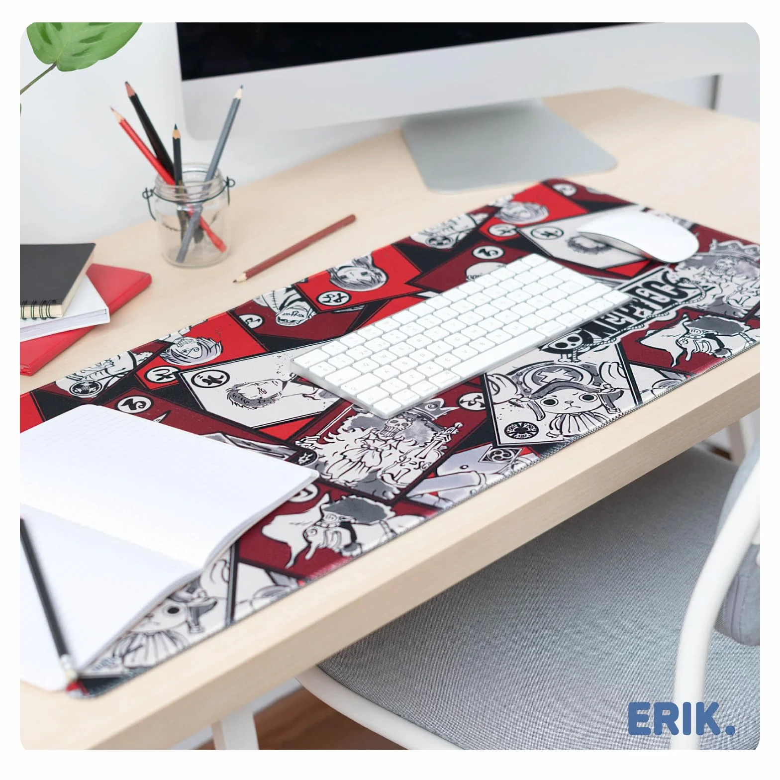 Tapis de Souris Gamer XXL One Piece 80 x 35 cm Sous Licence Officielle