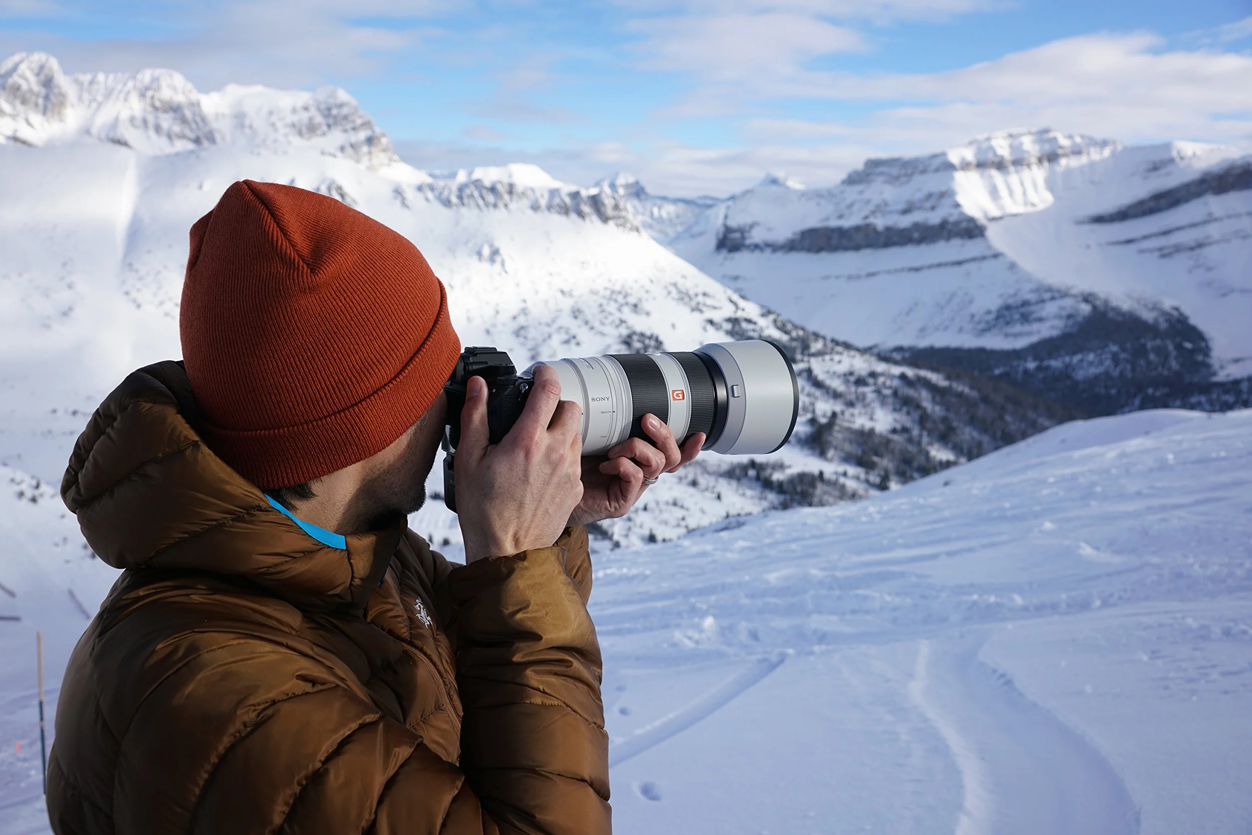 Sony 100–400 mm f/4.5–5.6 G Master OSS E-Mount teleobiektyw superzoom (doskonały do sportu, dzikiej przyrody i akcji)