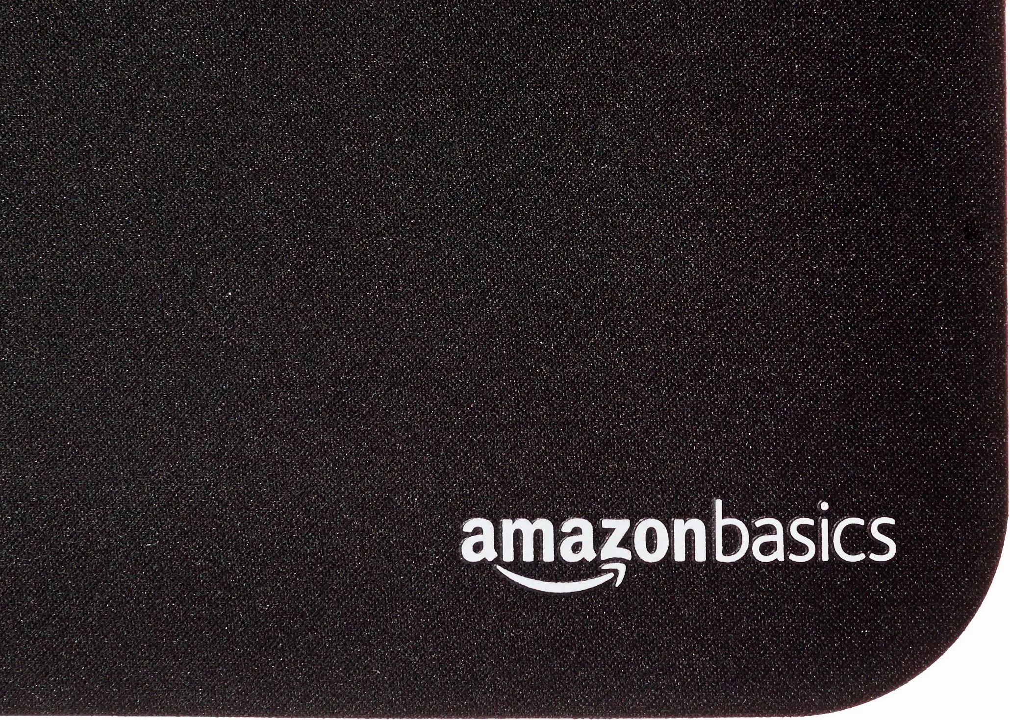Amazon Basics Podkładka pod mysz dla graczy, standardowa, prostokątna, czarna