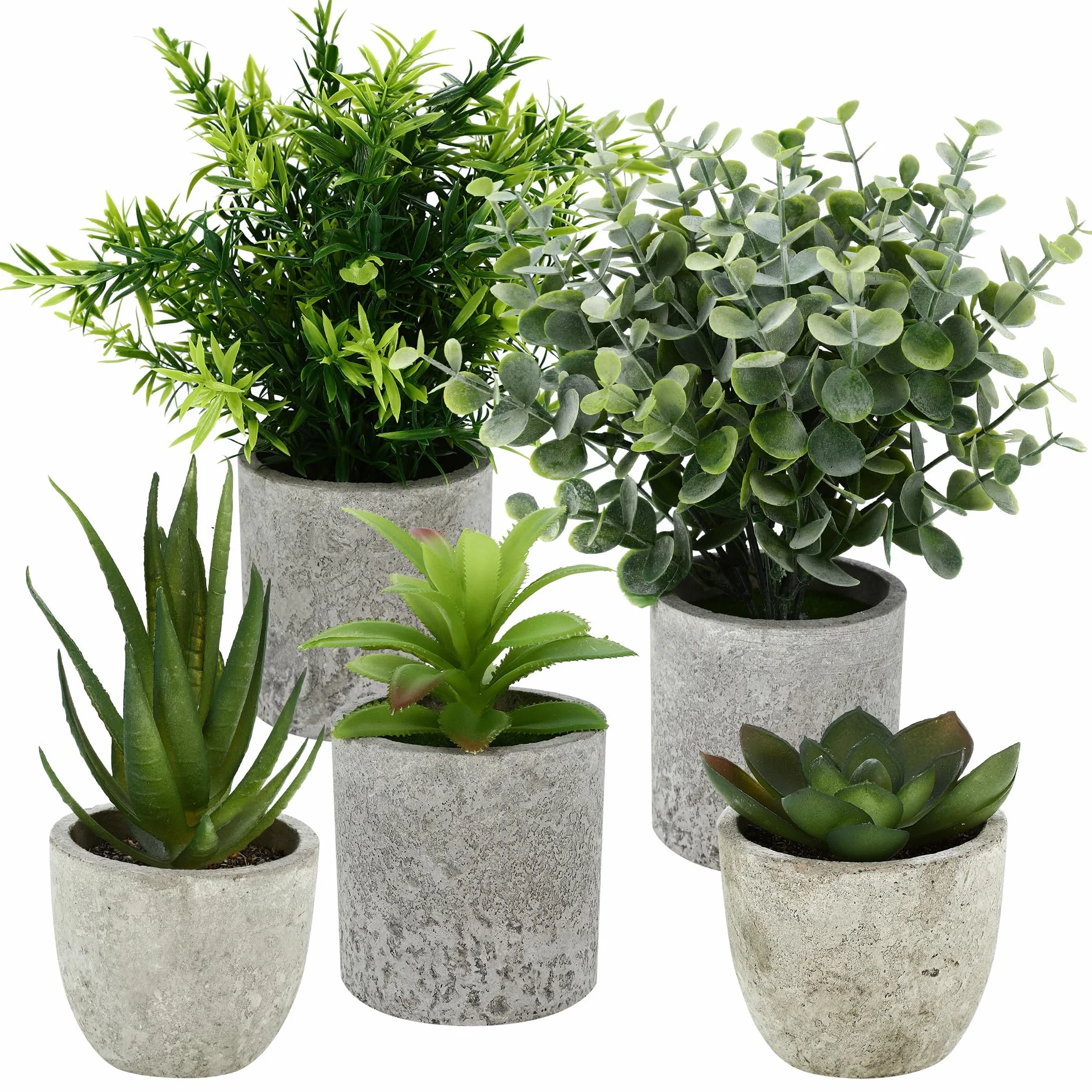 Plantes Artificielles Mini Interieur Serpentine Agave Succulentes Aloe Vera Decoration Bureau