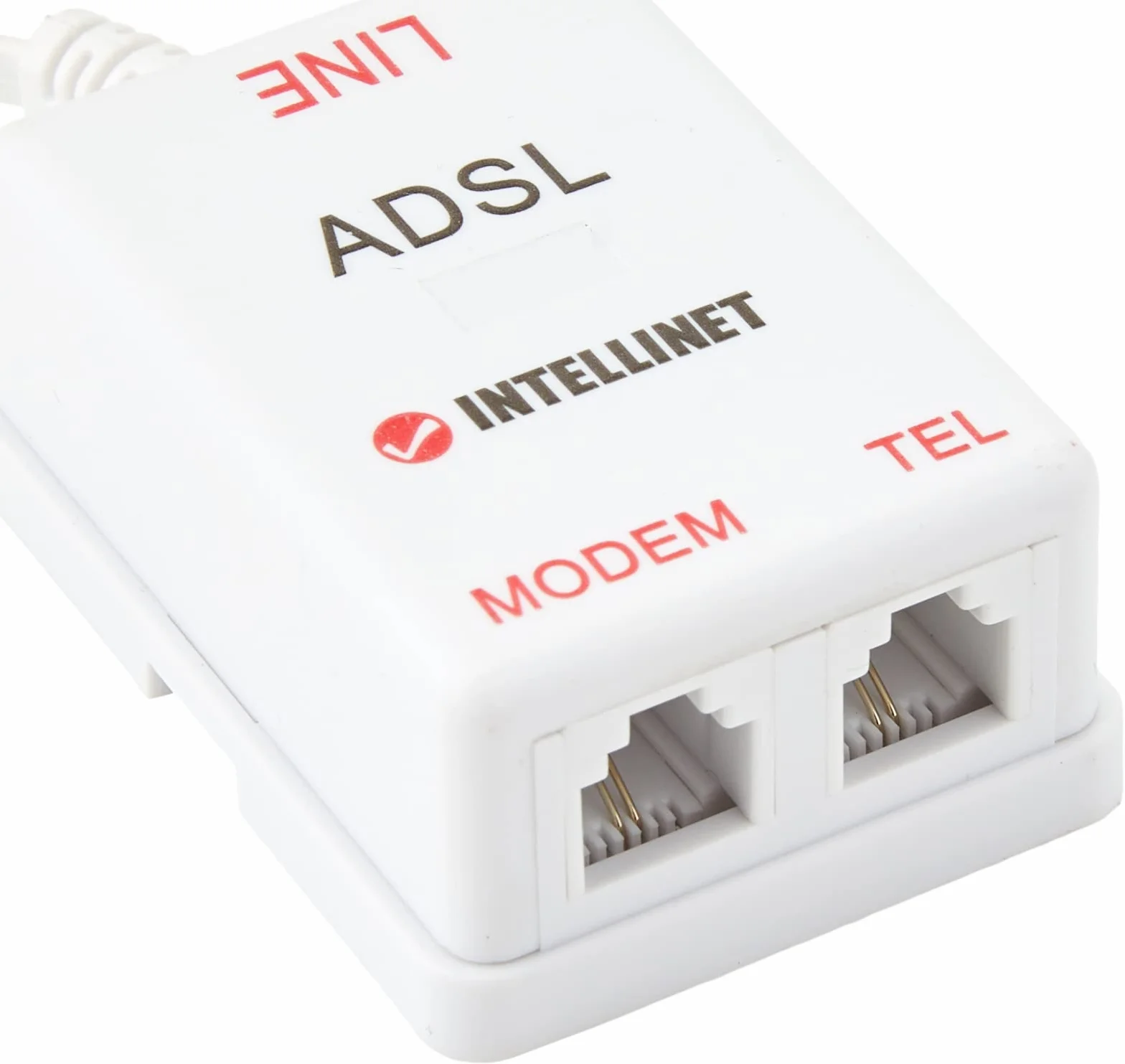 Intellinet 201124 rozdzielacz do modemu ADSL biały