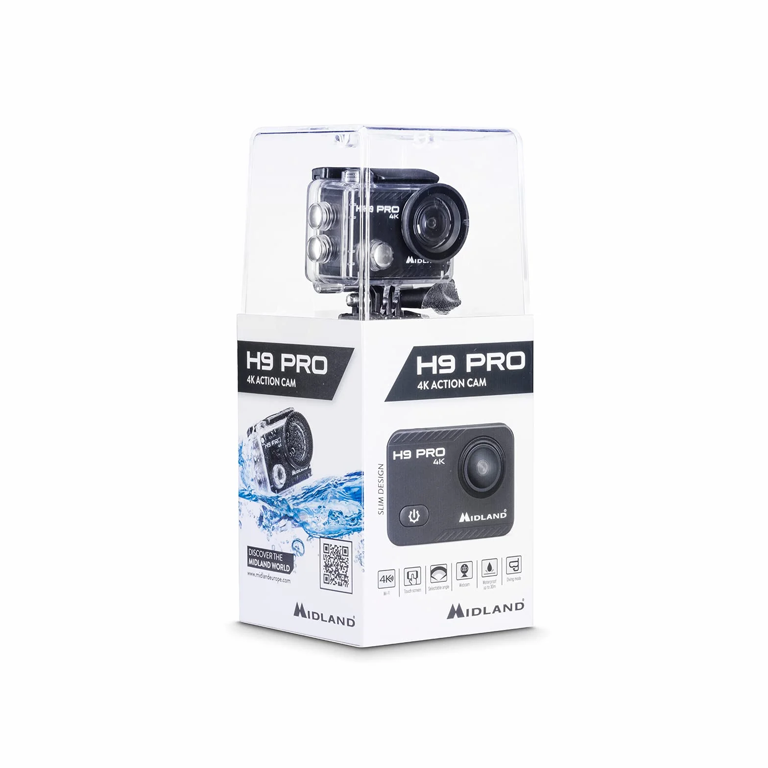 Midland H9 Pro WiFi Action C1518, Ultra HD 4K