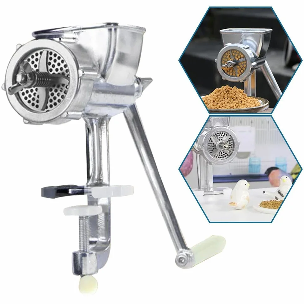 Machine manuelle à granulés pour animaux 1,5 mm à 8 mm pour chiens et chats