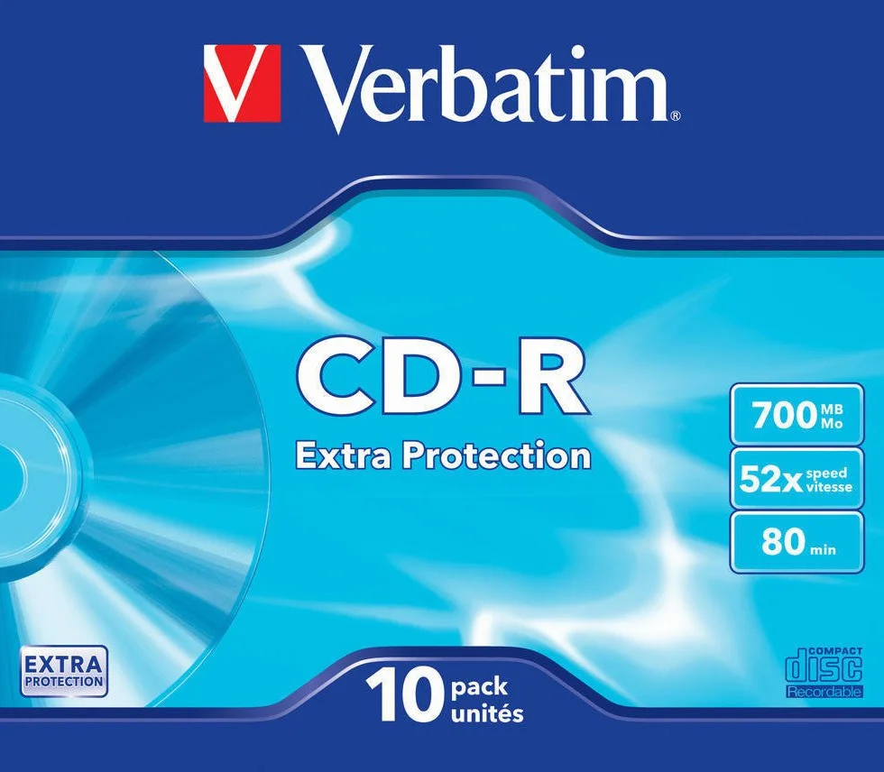 CDR DATALIFE 48X 700 MB 10 Pack