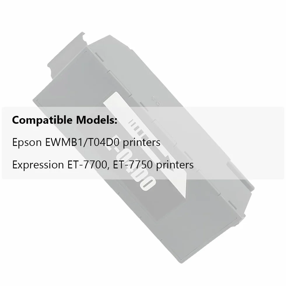 Boîte de maintenance d'encre E-04D0 compatible Epson EWMB1/T04D0 pour ET-7700 ET-7750