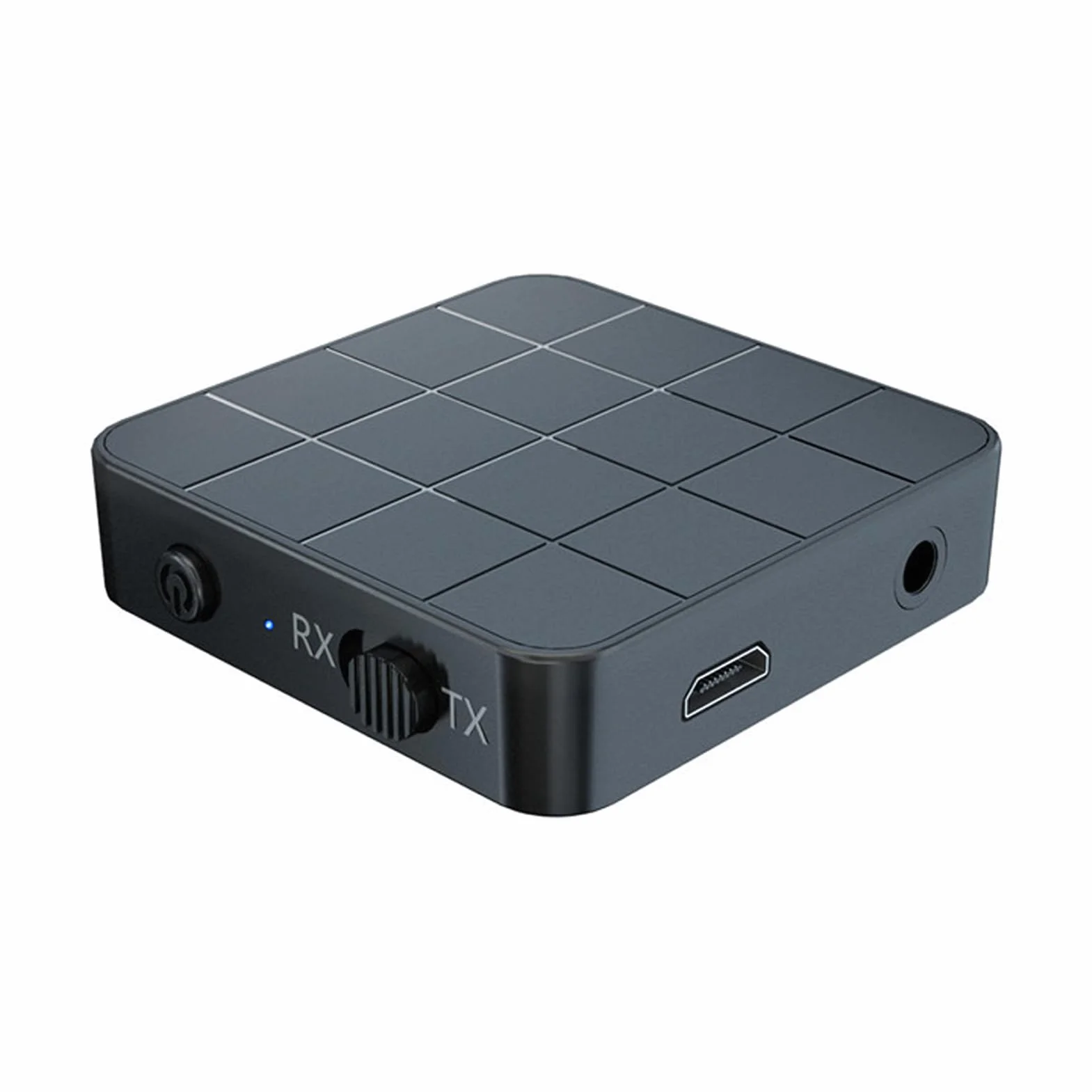 KN321 bezprzewodowy odbiornik nadajnika audio Bluetooth 5.0, 2 w 1, adapter komputerowy TV, nadajnik i odbiornik audio jednoprzyciskowy, wysoka kompatybilność