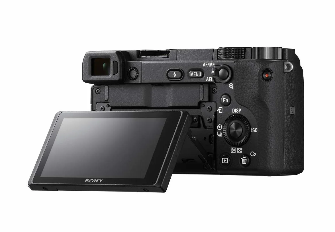 Sony a6400 body czarny (ILCE6400B), aparat systemowy z mocowaniem E, Matryca CMOS APSC 24 megapikseli, wideo 4K, ekran dotykowy 180°, autofokus z 425 punktami detekcji fazy, wizjer OLED.