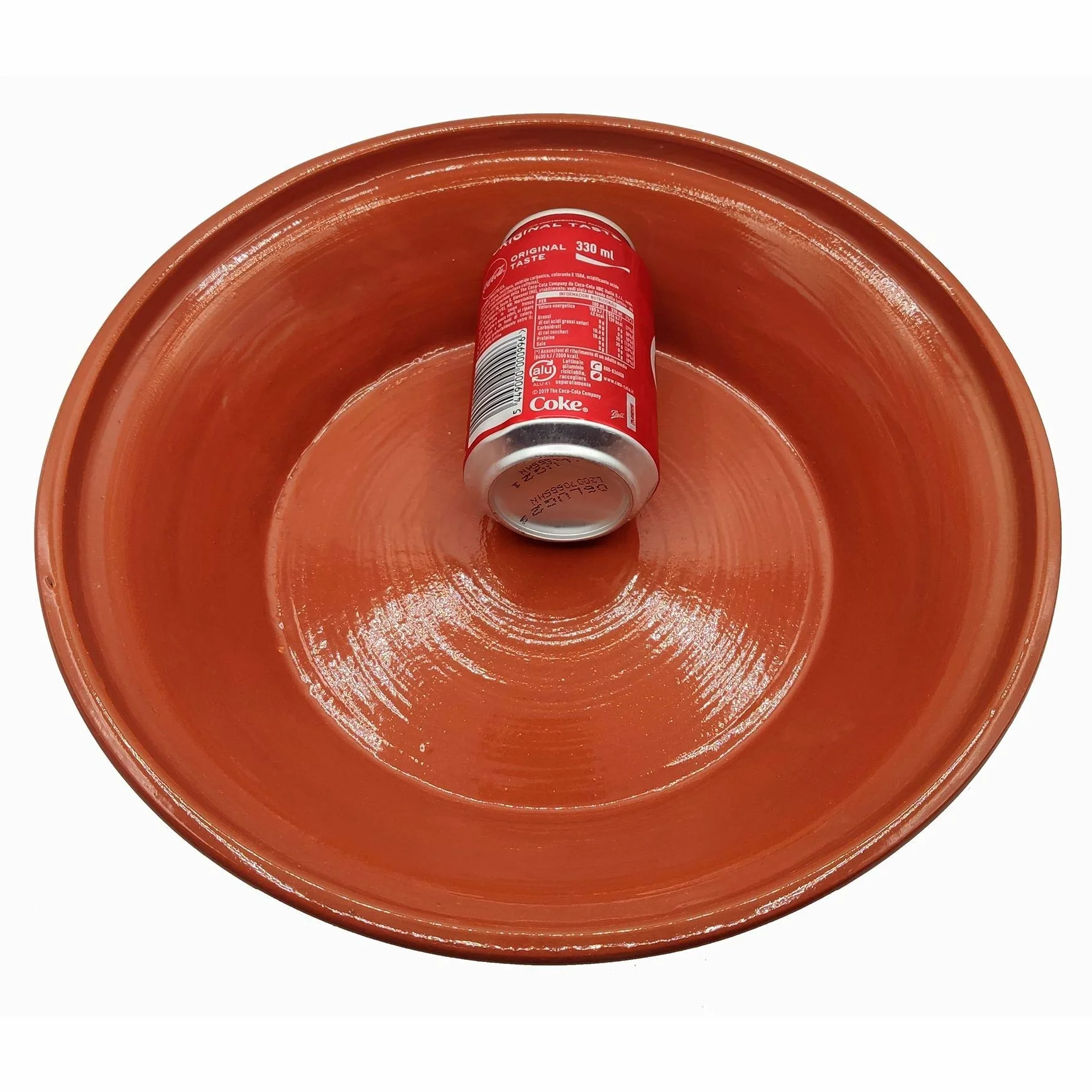 La Maison Unique: Tajine Terre cuite Marocaine Tunisienne Diamètre 32 cm Cocotte Pression Avec Couvercle Plat Ethnique Marocain Cuisine Santé - Qualité Premium - Bleu