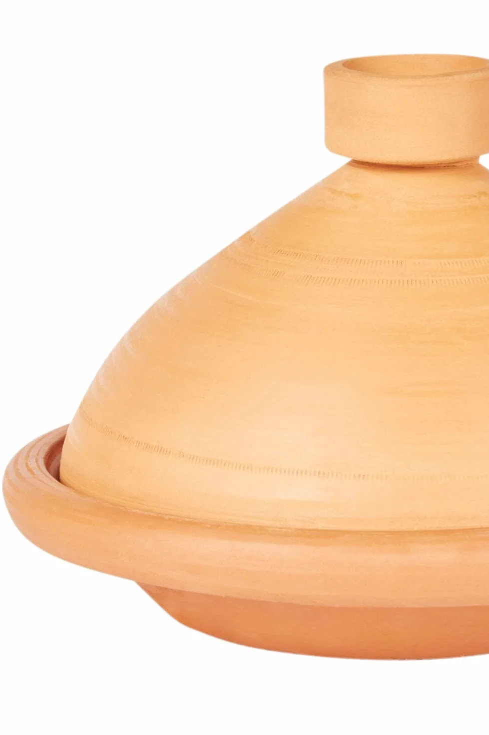Marrakesch Poêle à tajine, tajine, terre cuite, ronde, 31 cm, 3 à 5 personnes, passe au four, passe au lave-vaisselle