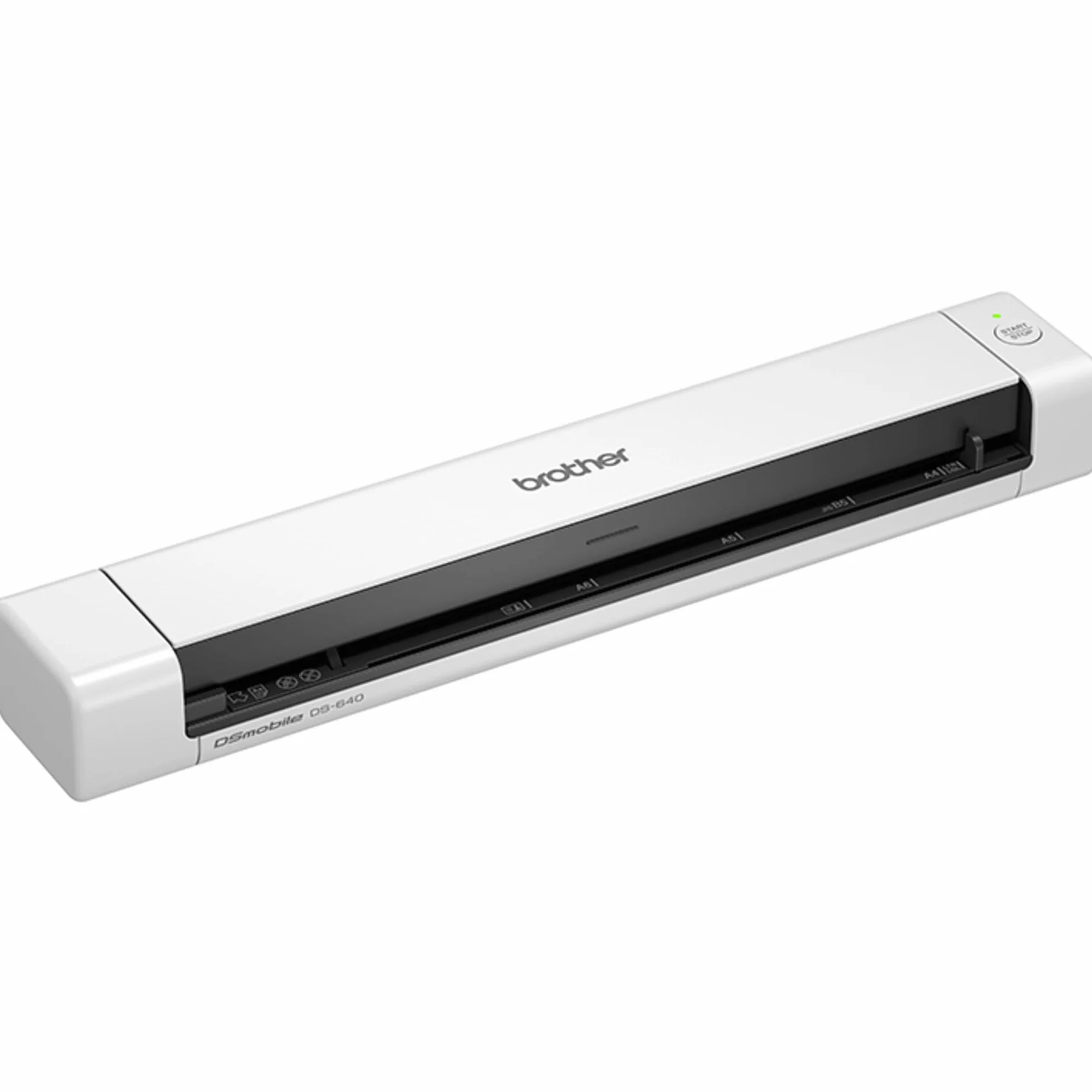 Brother Skaner mobilny DS-640 | A4 | Zasilanie USB | 15 str./min | kolorowy | czarny/biały | Dsmobile | skanowanie do USB