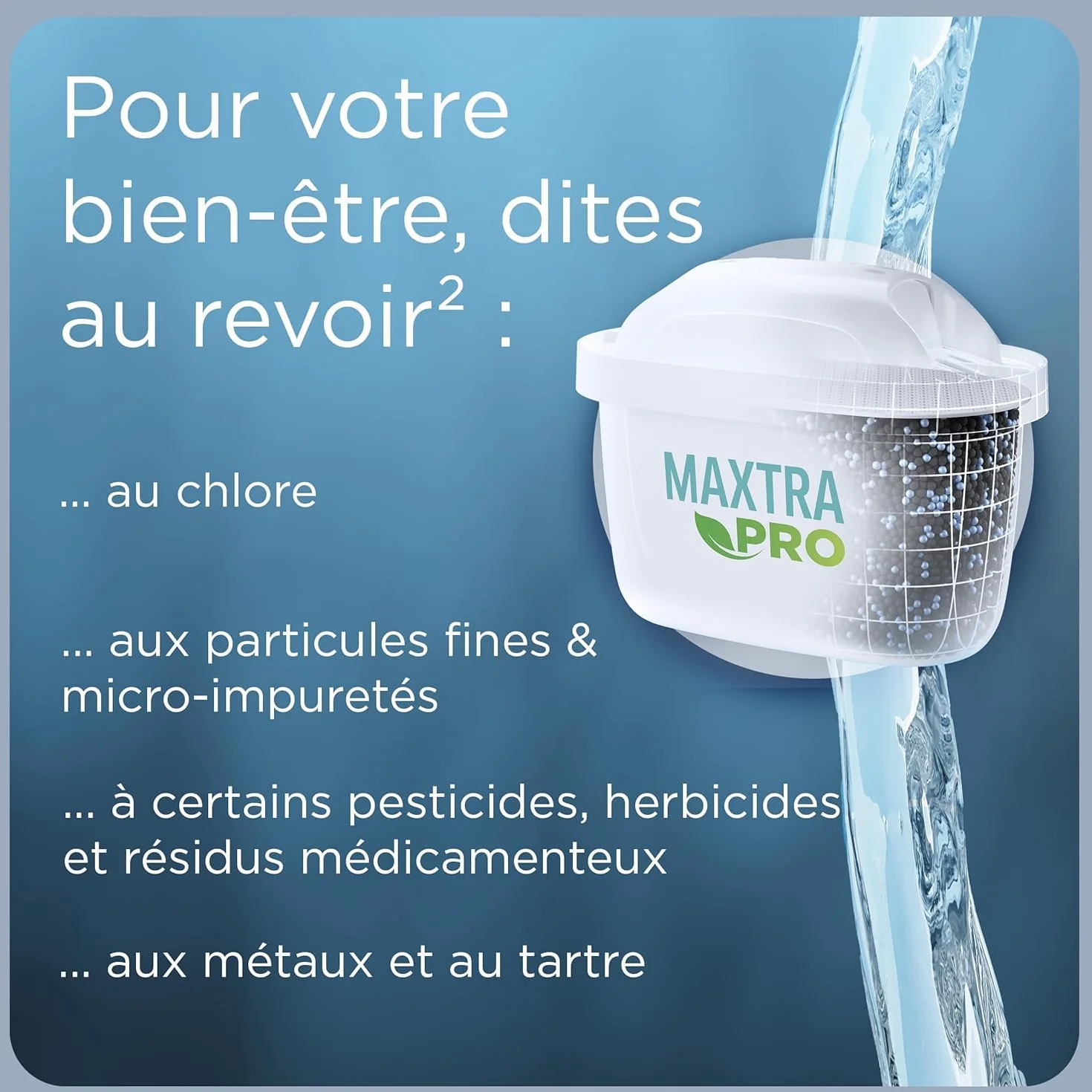 BRITA Carafe Filtrante Style XL Grise (3,6l) incl 1 cartouche filtrante eau robinet MAXTRA PRO All-in-1 réduit PFAS, calcaire, chlore, certaines impuretés et métaux