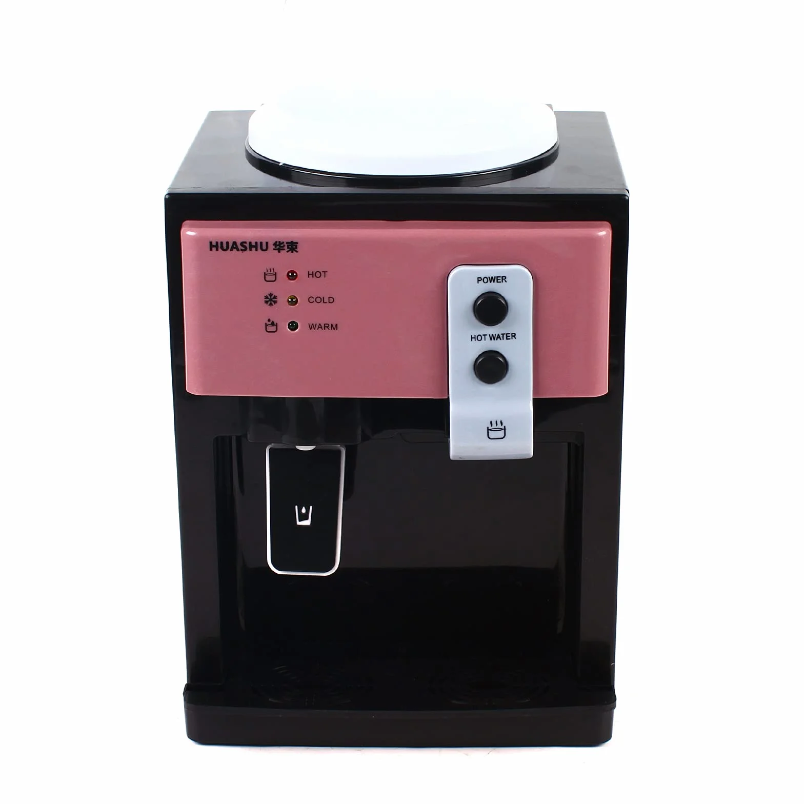550W Distributeur d'eau électrique chaude et froide pour la maison 220 V Mini-distributeur de bureau Distributeur d'eau électrique Distributeur d'eau chaude et froide Refroidisseur d'eau Distributeur