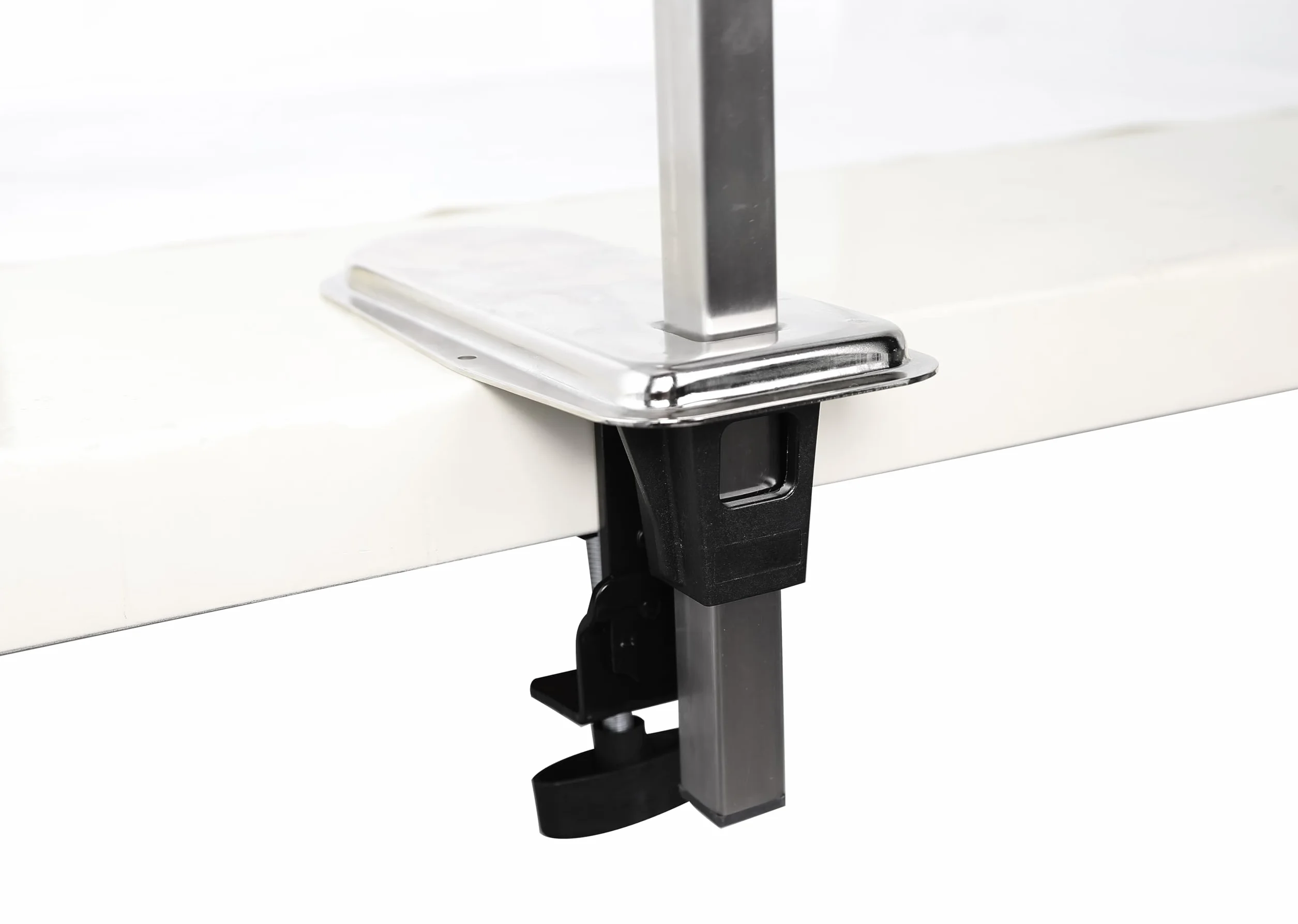 Hakka Ouvre-boîtes Commercial, Ouvre-Boîtes Robustes Jusqu'à 33 cm (13") avec Support de Table à Pince, Installation Sans Perçage, Idéal pour Les Restaurants, Cuisines, Cafétérias et Usage Domestique