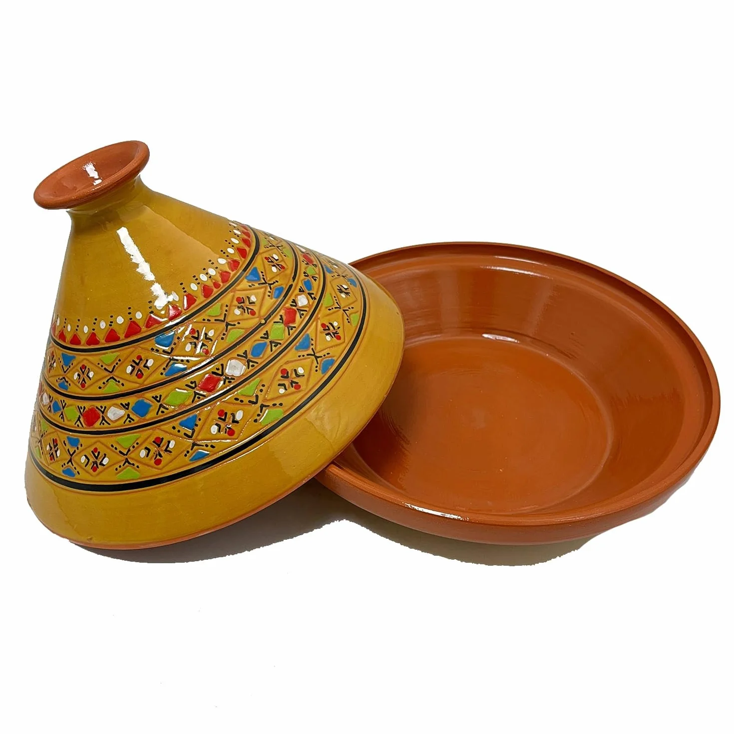 Generico Tajine en terre cuite Marocain Tunisien XL 32 cm