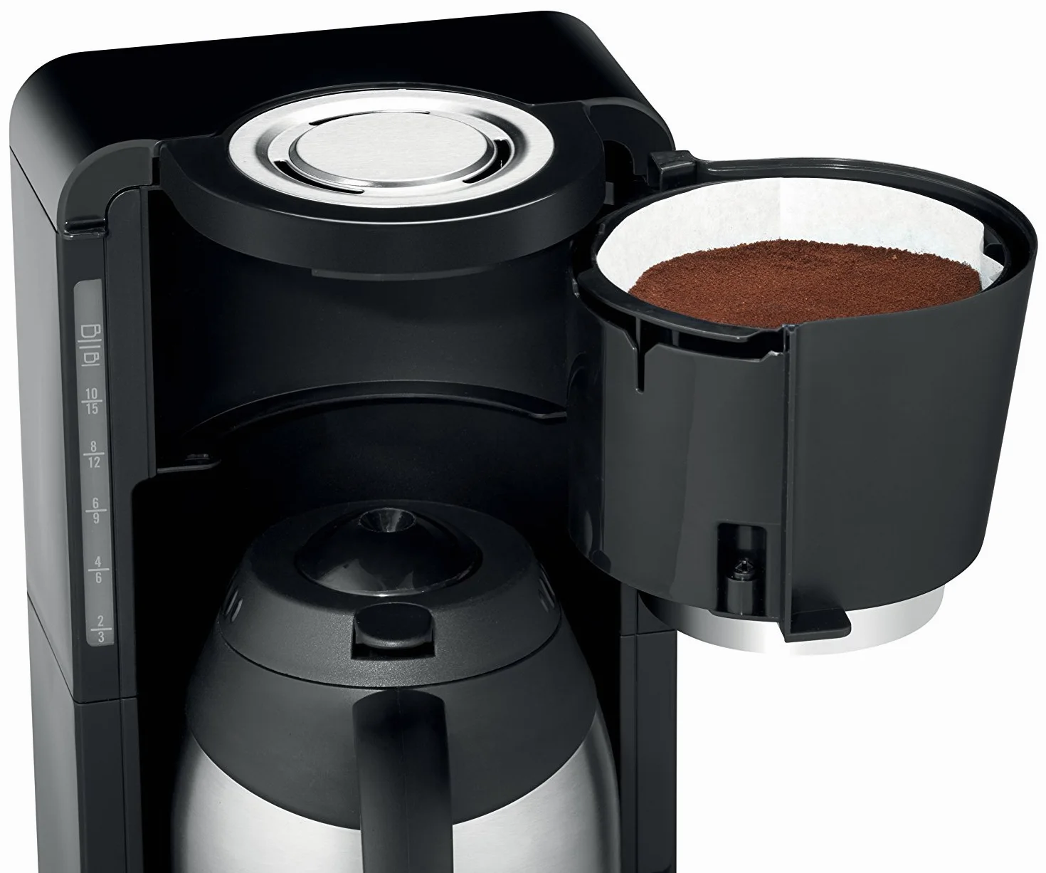 Rowenta CT381810 Cafetière Isotherme Adagio - Pot Thermo Isolant Inox - Maintient au Chaud pendant 4h - 10 à 15 Tasses