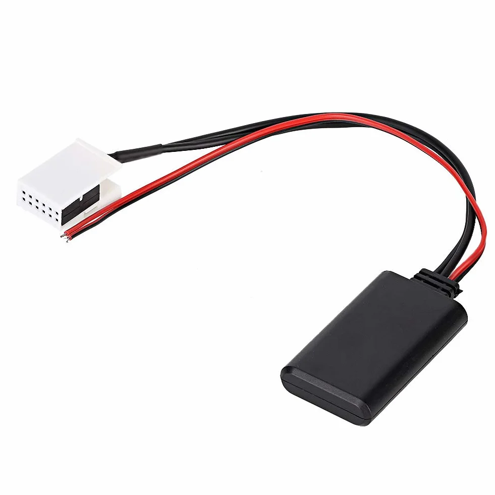 Samochodowy moduł AUX Bluetooth 12 V 12-pinowy samochodowy adapter AUX Bluetooth pasuje do MCD RNS 510 RCD 200 210 300 310 500 510
