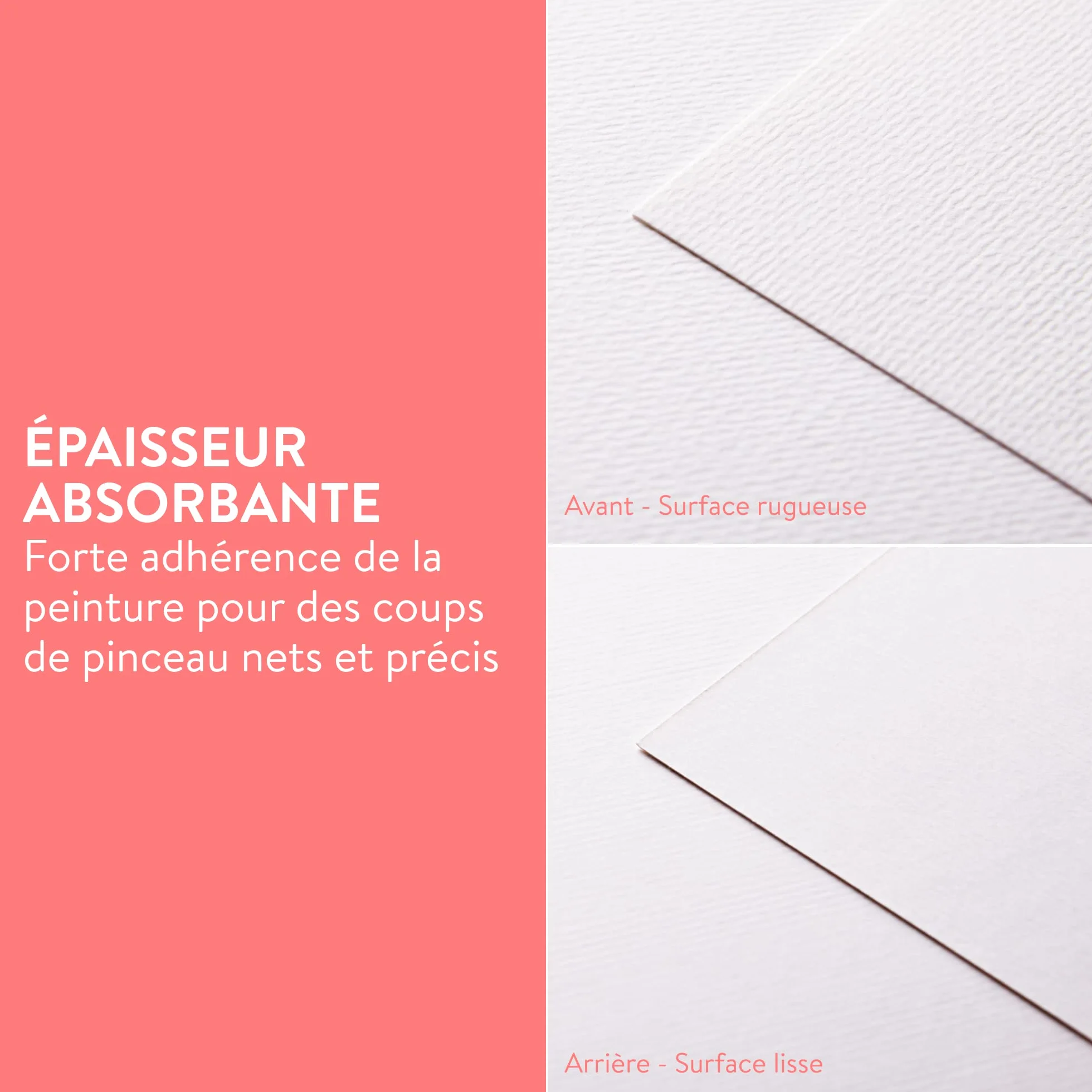 int!rend Carnet de Papier Aquarelle A5 40 Feuilles 300g - Crayon Aquarellable Stylo Pinceau à Réserve d'Eau