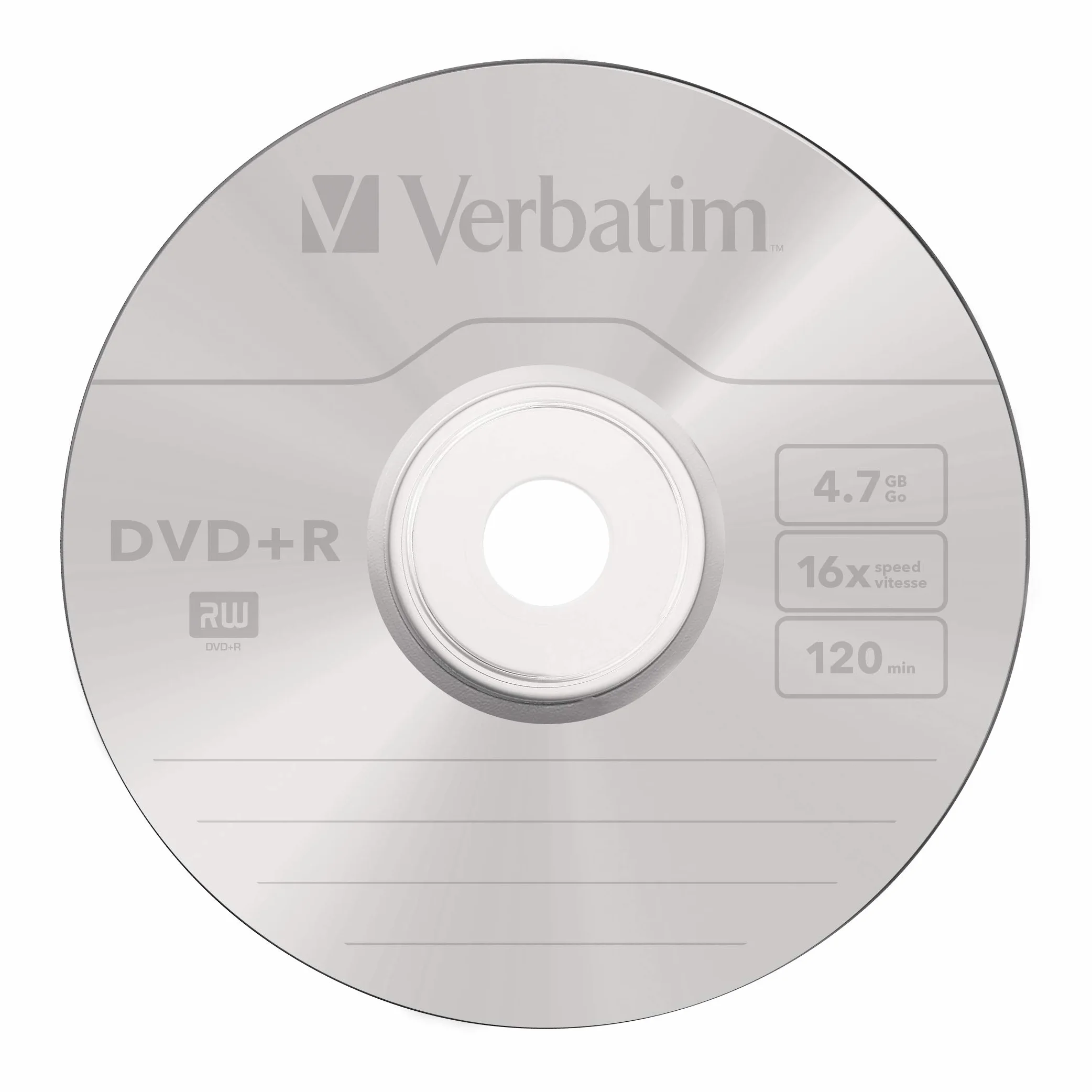 Verbatim DVD+R 16x 25-pack Optical Media