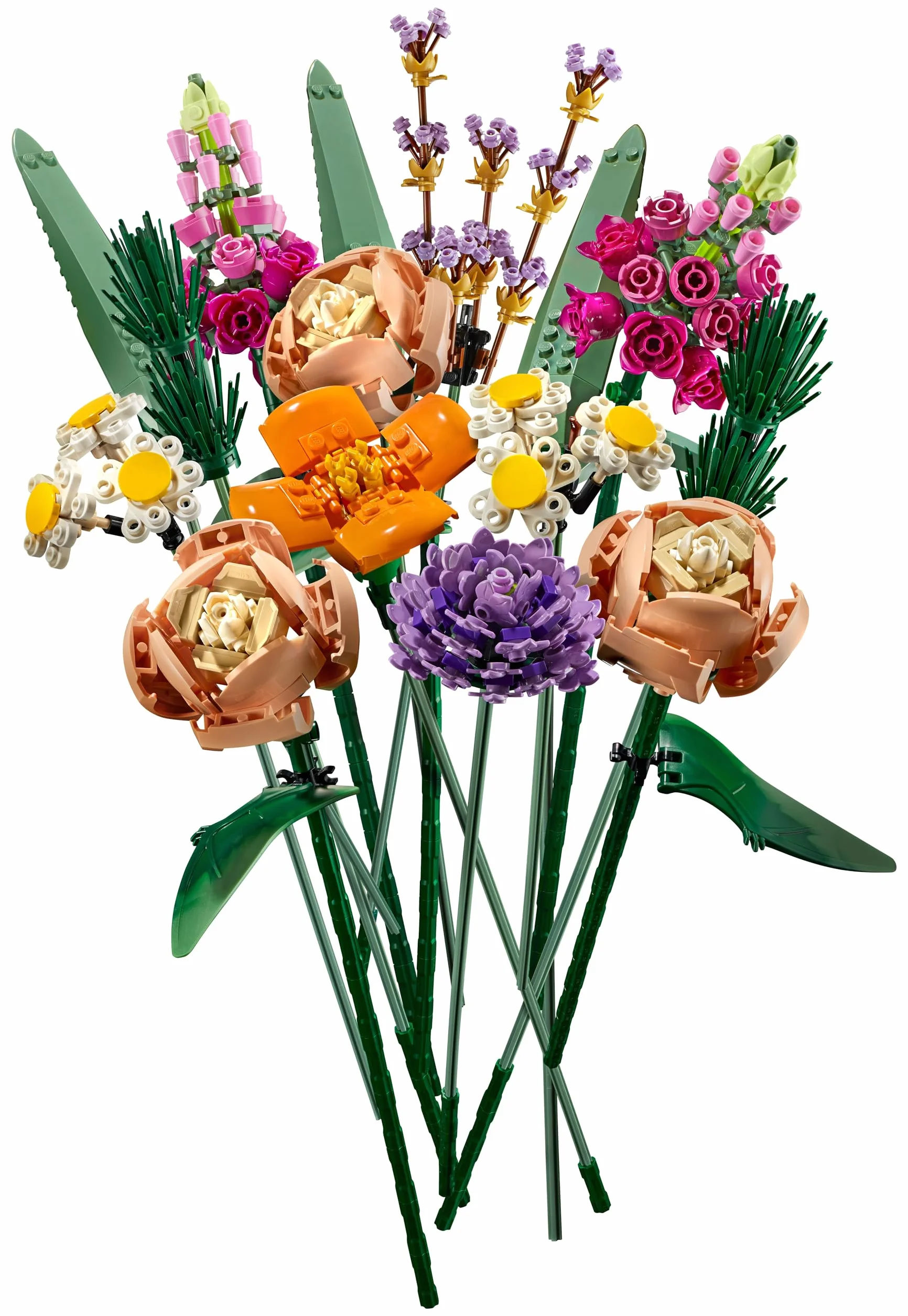 Lego Botanicals Bouquet de Fleurs 10280 Set de Construction, Décoration Intérieure, Cadeau pour Amateur de Plantes