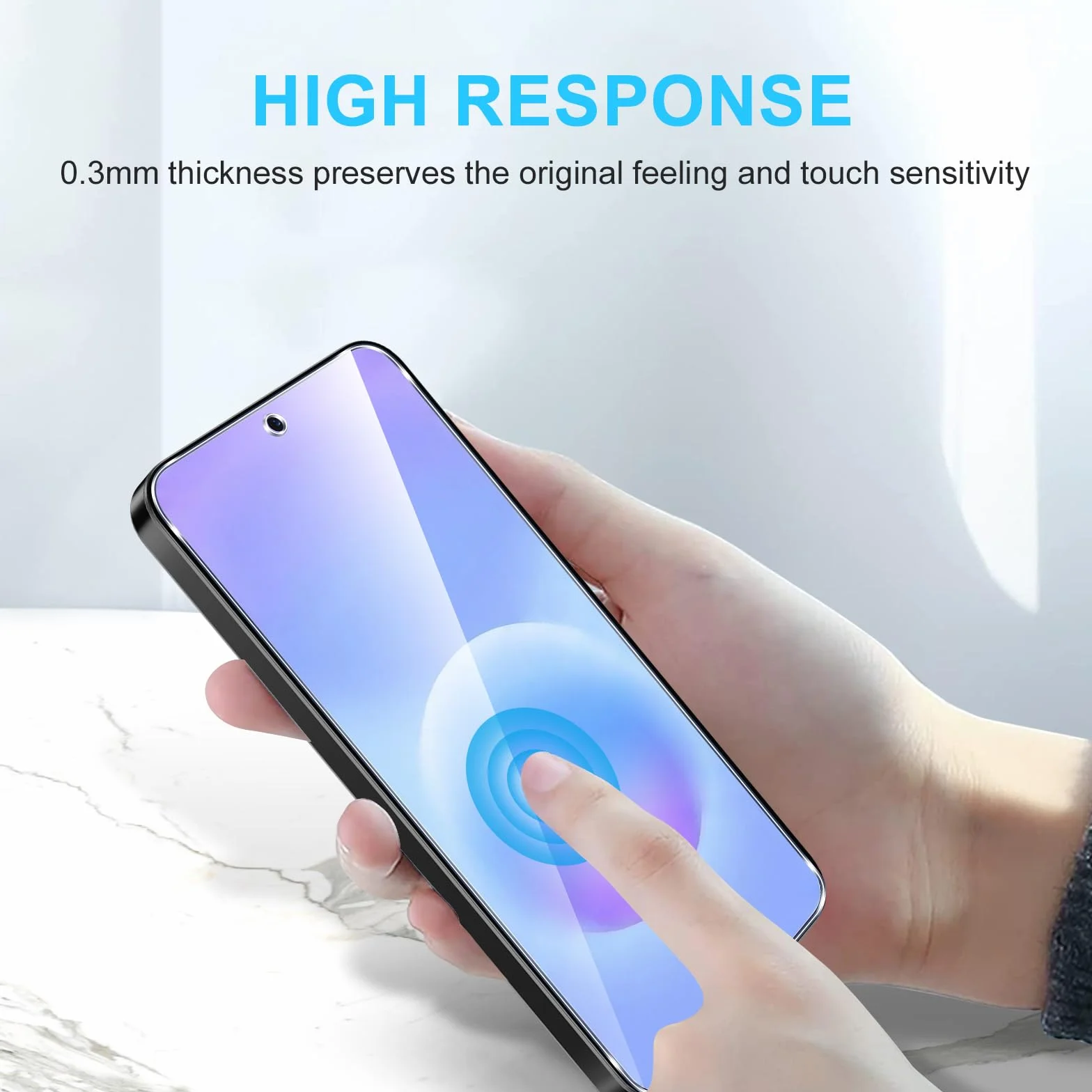 Phoona 2 sztuki szkła hartowanego do Samsung Galaxy A57, Ultra HD, przezroczysta folia ochronna o twardości 9H, ochrona przed odciskami palców, bez pęcherzyków powietrza, ochrona ekranu do Samsung A57