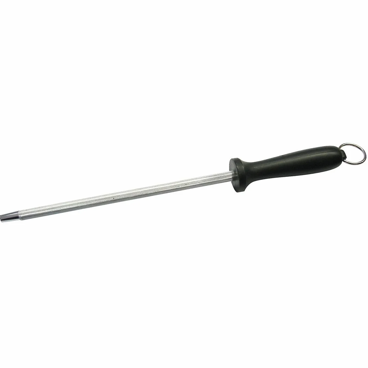 Nirosta 43355 Fusil à aiguiser en acier inoxydable, Aiguiseur à couteaux, 30,5 cm