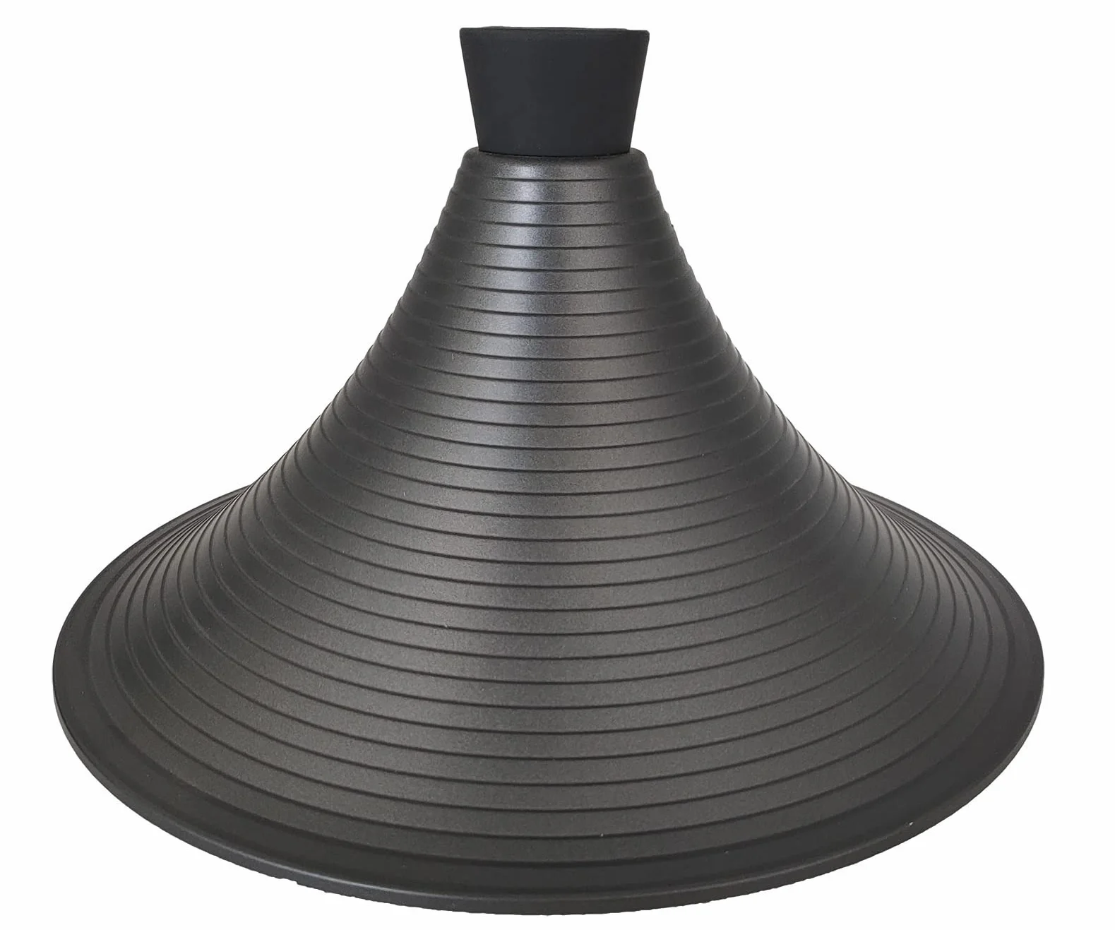 Cheffinger Tajine en fonte d'aluminium - Diamètre : 28 cm - Cuit-vapeur - Noir - CF-TAJ28