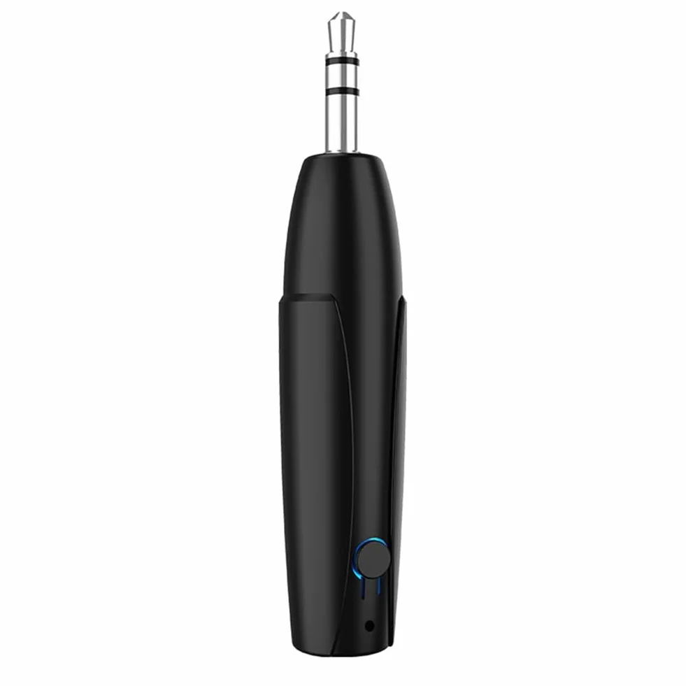Booso Odbiornik Bluetooth 5.0 z Gniazdem 3,5 Mm, Samochodowym AUX, Stereofoniczny Adapter Audio do Słuchawek i Głośników