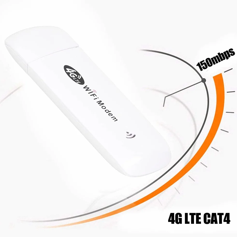 Modem WiFi 4G LTE Dongle avec Fente pour Carte SIM