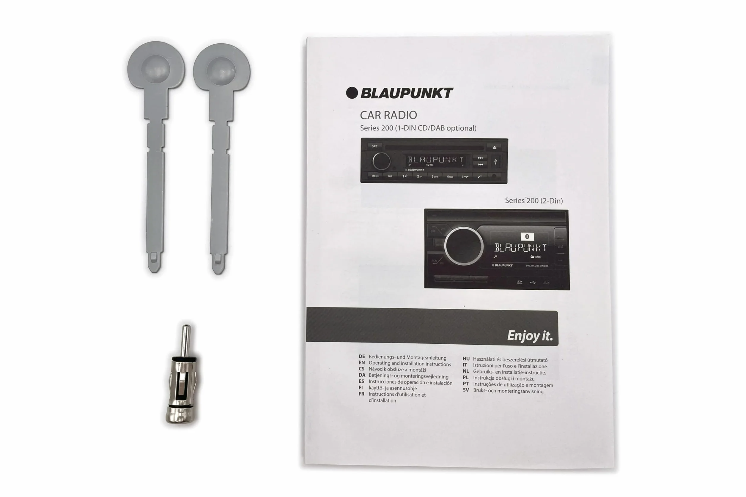 Blaupunkt Madrid 200 BT | Bluetooth, Tuner RDS, zestaw głośnomówiący, USB, Aux-in