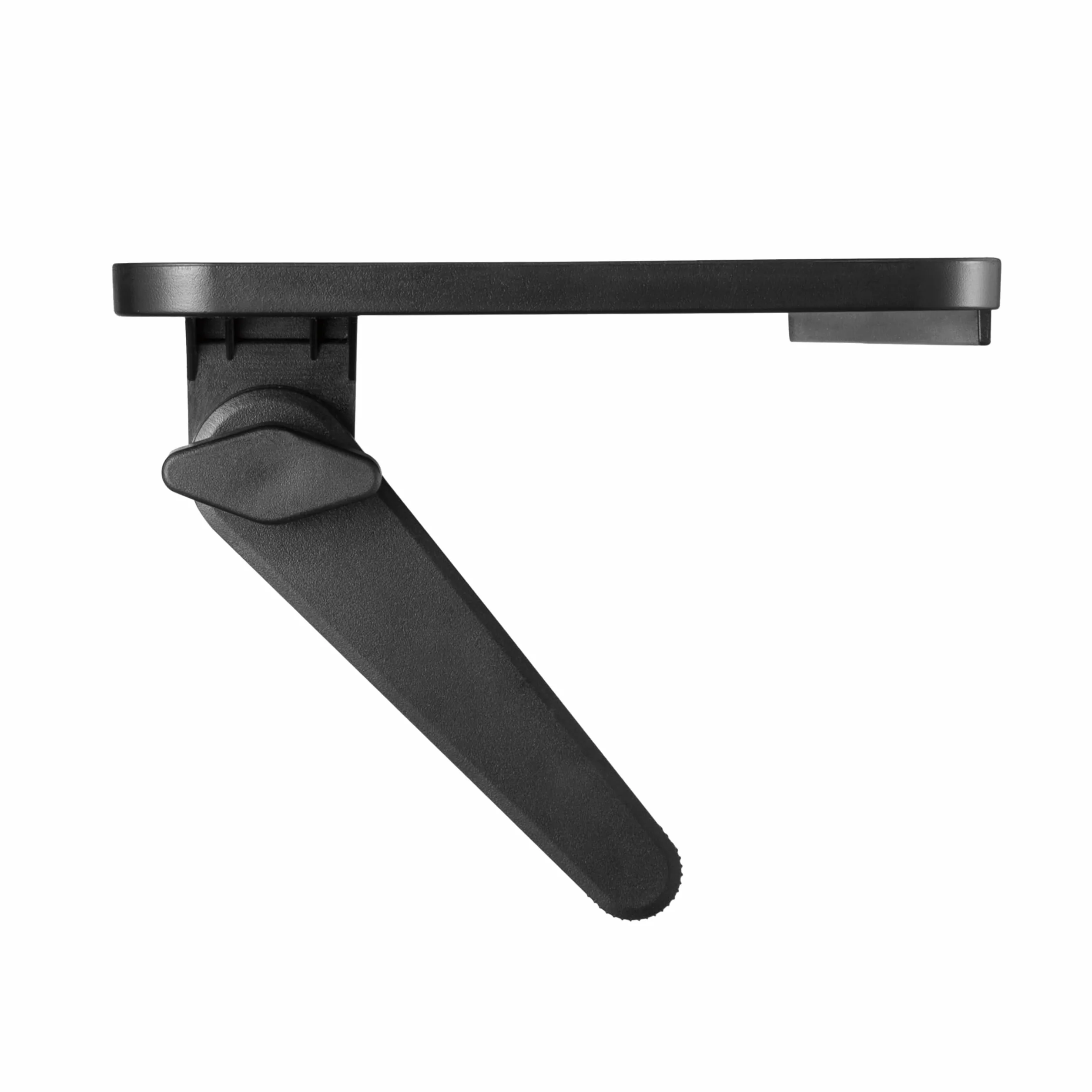METRONIC 451074 Etagere pour TV Support Ecran Moniteur Tablette Decodeur Plateau Superieur Boitiers Multimedias Haut-parleurs Noir