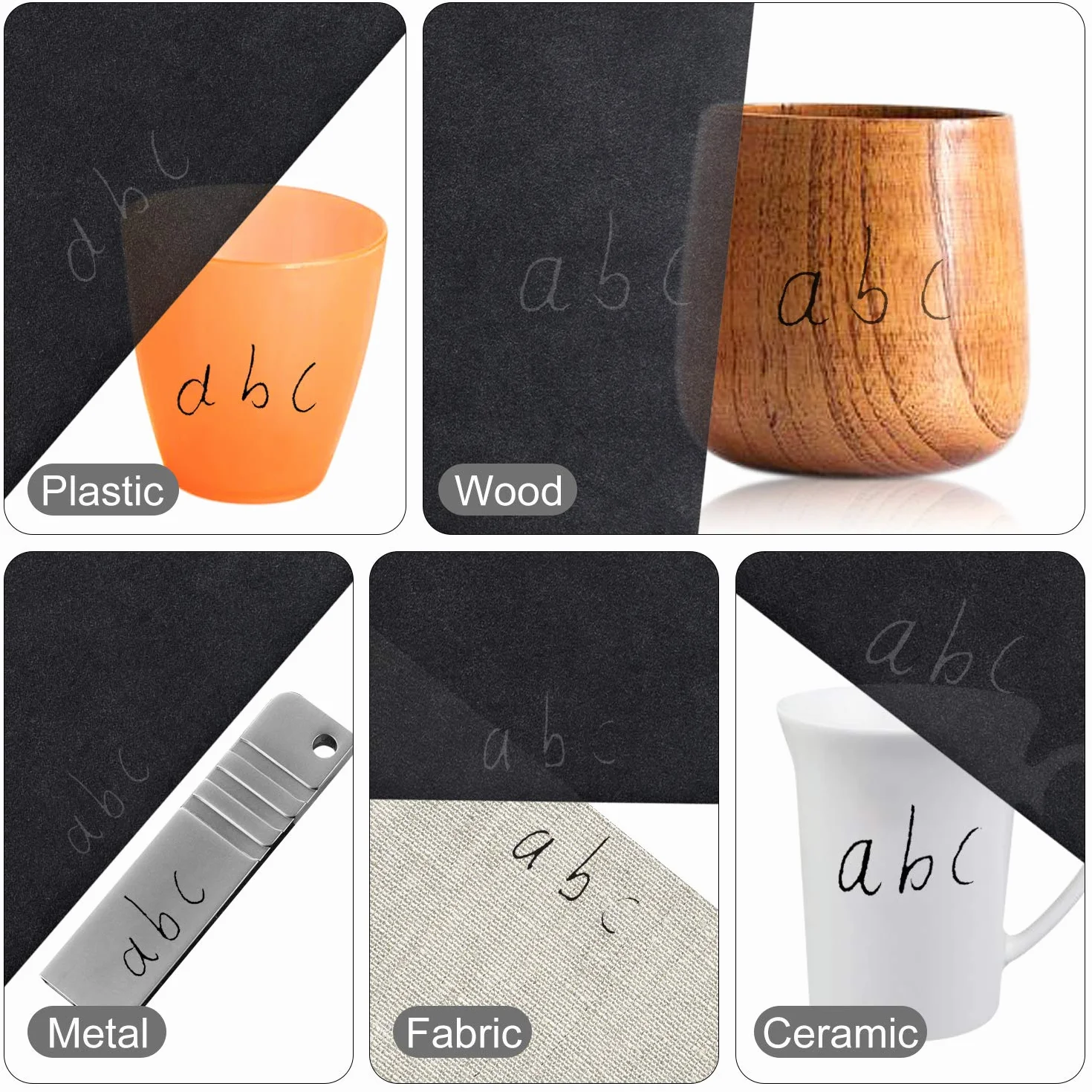 Papier carbone pour le bois, 150 feuilles avec 5 stylos à embosser