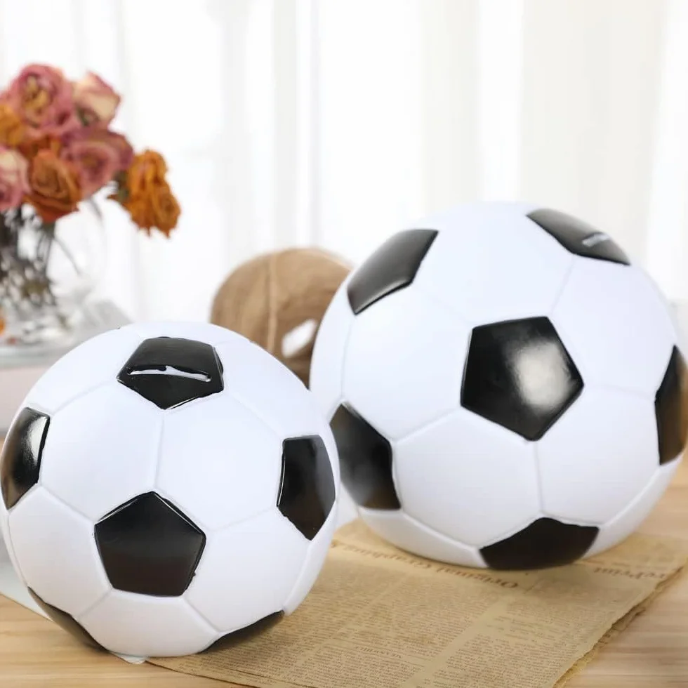 Tirelire Football Incassable pour Enfants - Cadeau Anniversaire Noël Garçons et Filles