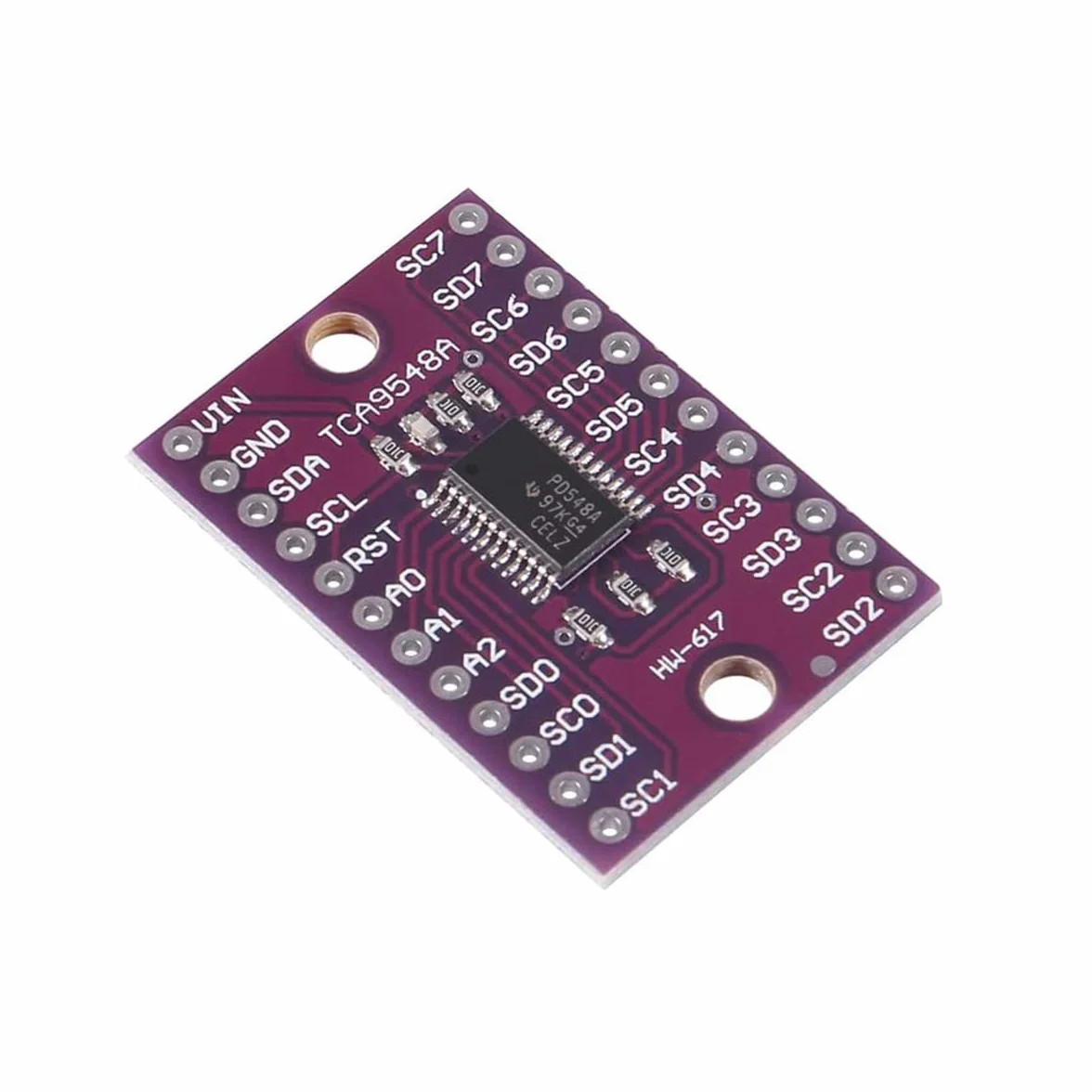 Hailege 5 szt. TCA9548 TCA9548A I2C IIC Multiplekser Breakout Board 8 Channel Expansion Board Module Development Board Board