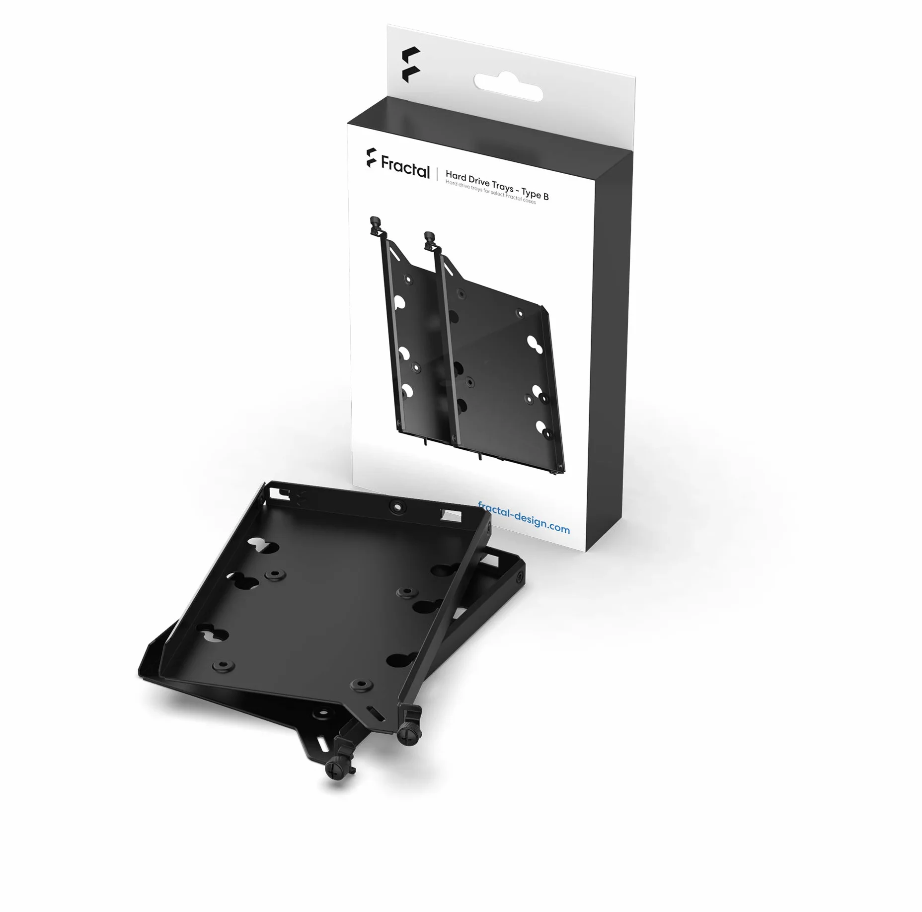 Fractal Design Zestaw tacek na napęd HDD - typ B, czarny, dwupak