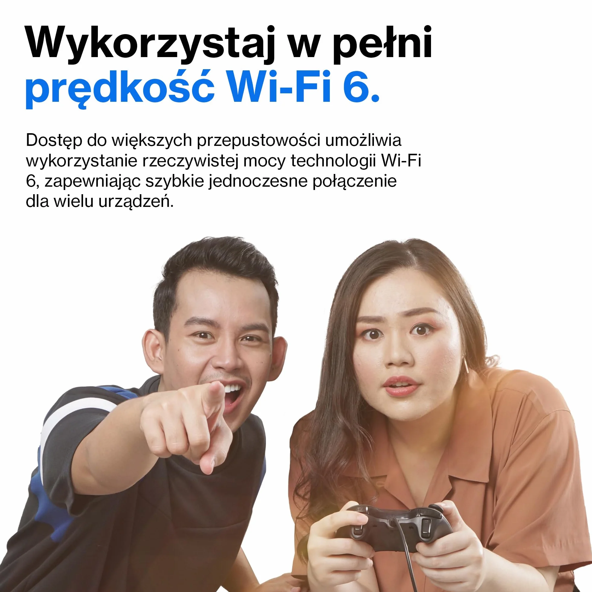 Trójpasmowy system WLAN Linksys Velop MX8400 sieci mesh Wi-Fi 6 (AX4200) – router, repeater, wzmacniacz zasięgu do 525 m2 zasięgu i 3,5x większa szybkość dla ponad 80 urządzeń – 2 szt., biały