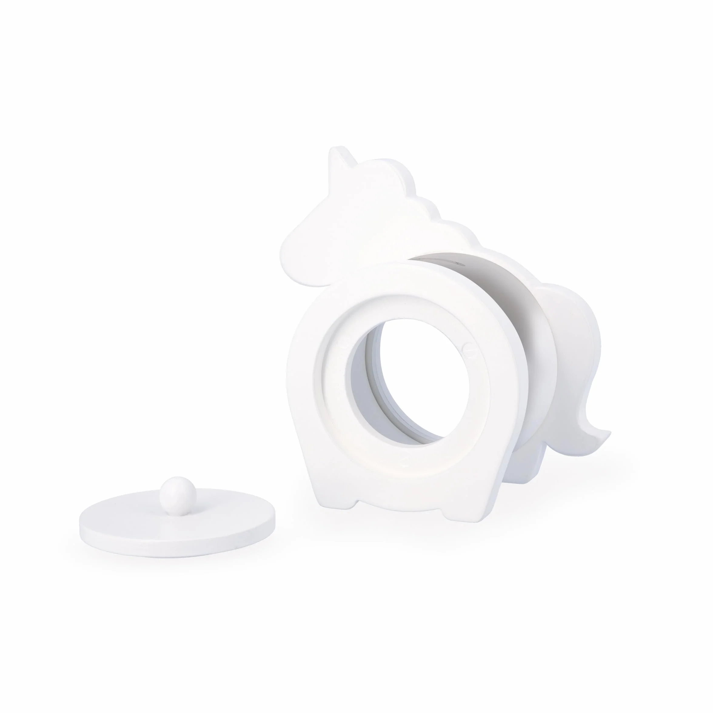 Janod Tirelire Licorne Enfant Bois FSC Ouverture Magnétique Transparente